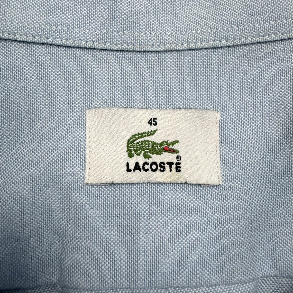 Lacoste Vintage Lacoste Short Sleeve Button Up Classy Shirt Size US XL / EU 56 / 4 - 19 Thumbnail