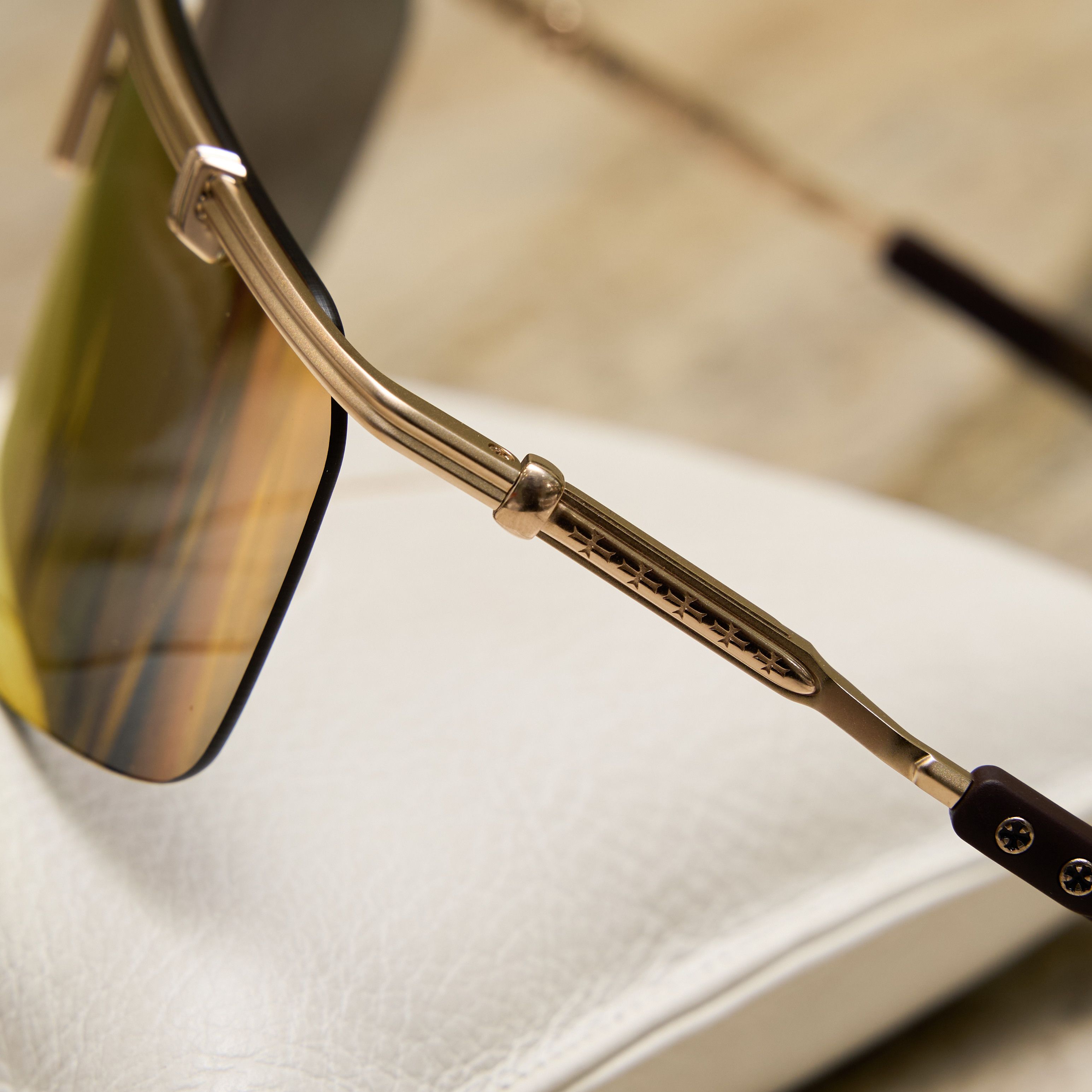 Chrome Hearts CHROME HEARTS CLITANIC - Matte Gold Plated/Gold Plated Size ONE SIZE - 4 Thumbnail