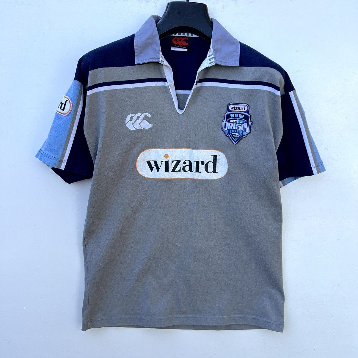Canterbury of New Zealand New South Wales State Origin Wizard Rugby Canterbury Jersey Size US M / EU 48-50 / 2 - 1 Thumbnail