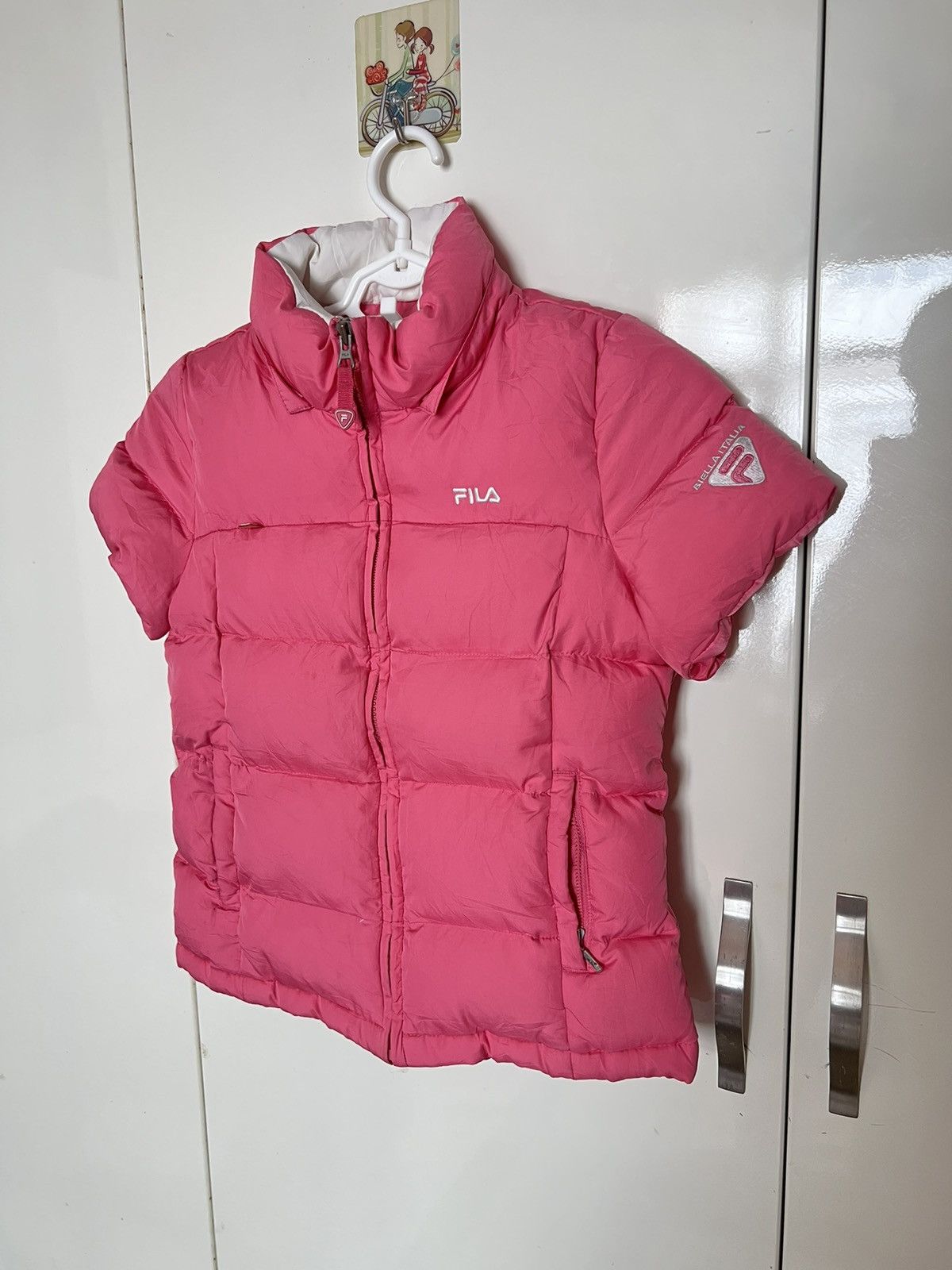 Fila Vintage Y2K Fila puffer top🎀💗👩🏻‍🎤 Size S / US 4 / IT 40 - 15 Thumbnail