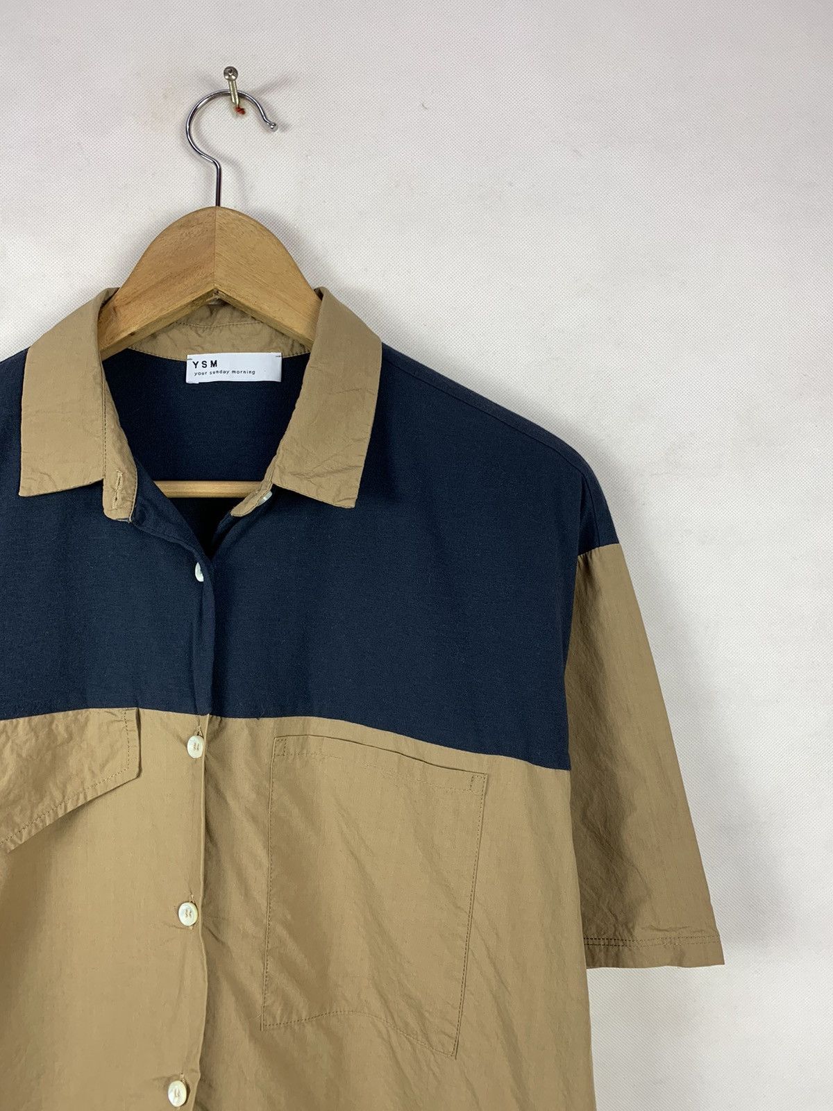 Designer Rare! YSM Italy Button Up Tops Size US M / EU 48-50 / 2 - 3 Thumbnail