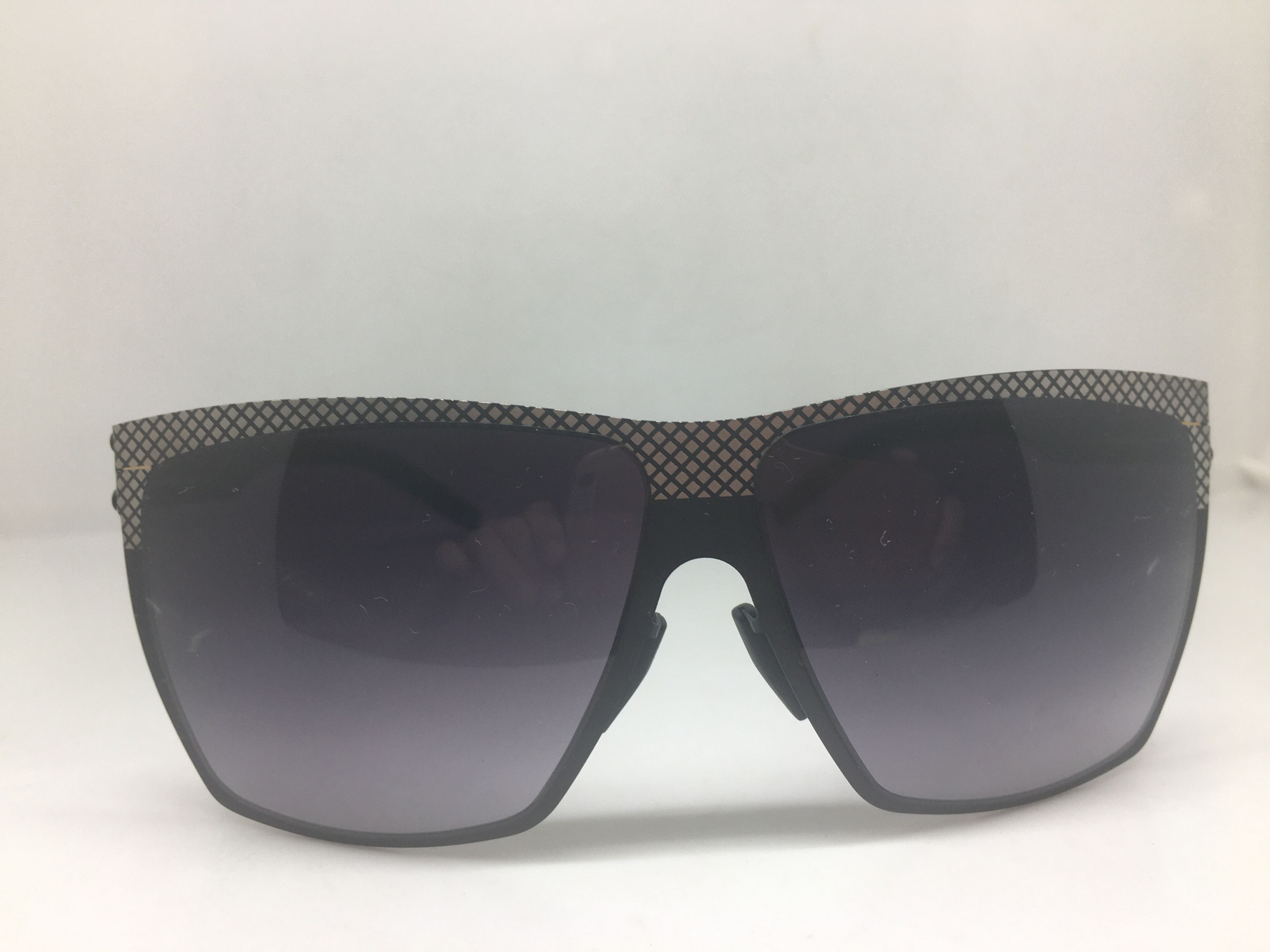 Other Matte Black Alloy Oversize Sunglasses Frame Size ONE SIZE - 1 Thumbnail