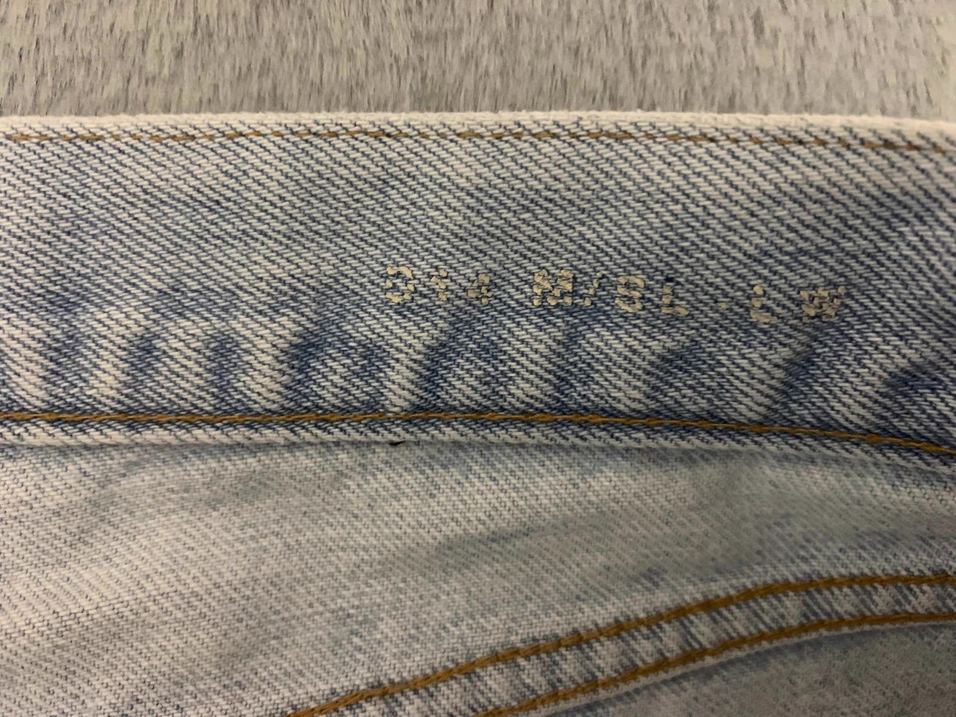 Saint Laurent Paris Saint Laurent SLP 18SS D14 Sky Blue Jeans Q12 Size US 36 / EU 52 - 4 Thumbnail
