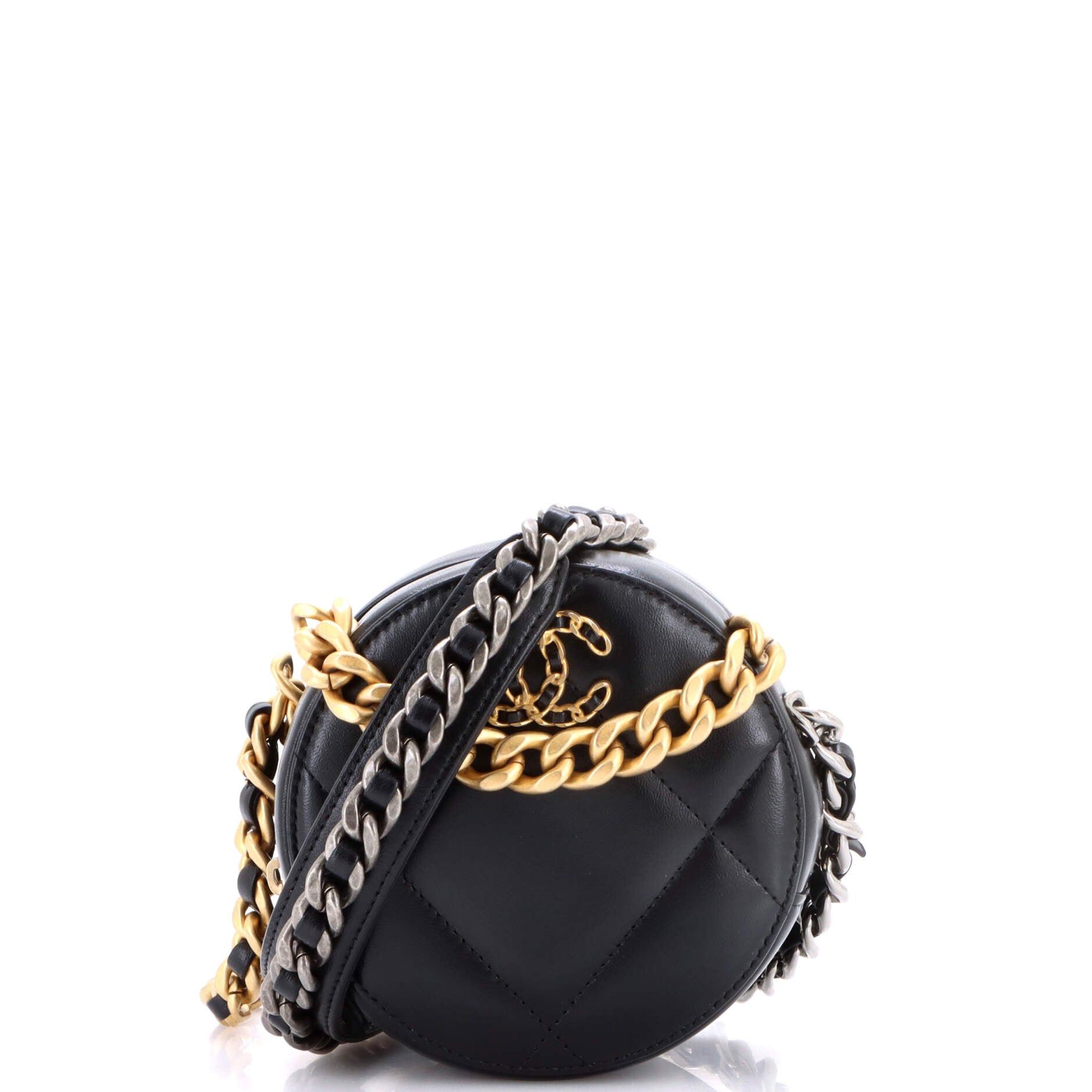 Chanel 19 Round Clutch with Chain Size ONE SIZE - 1 Thumbnail