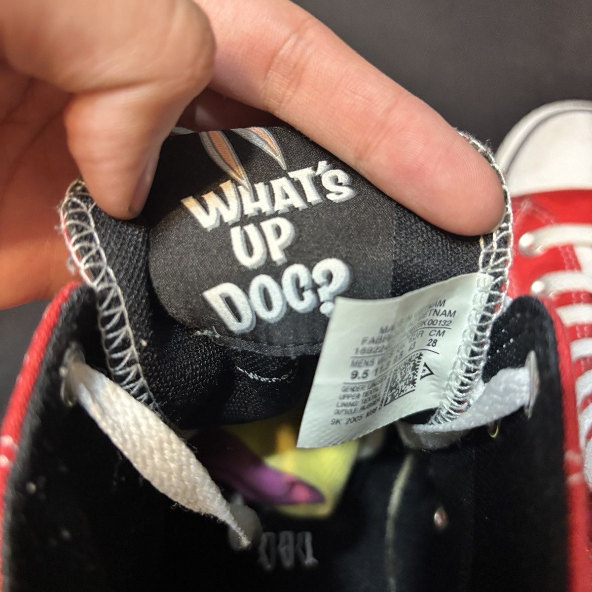 Converse Red converse Looney tunes X Chuck Taylor all star Size US 9.5 / EU 42-43 - 7 Thumbnail