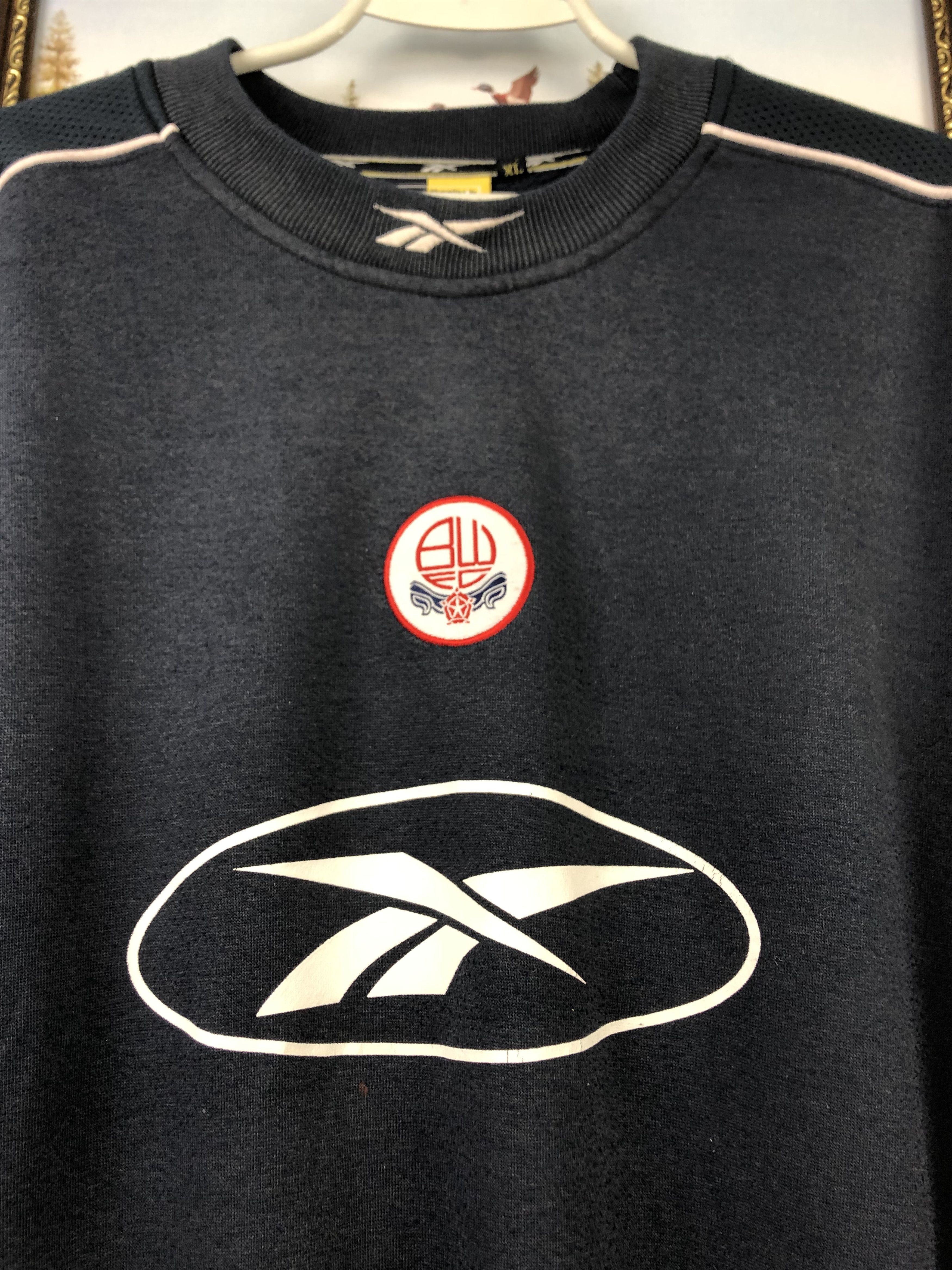Reebok × Vintage Vintage Bolton Wanderers Sweatshirt Football Soccer Reebok Size US XL / EU 56 / 4 - 5 Thumbnail