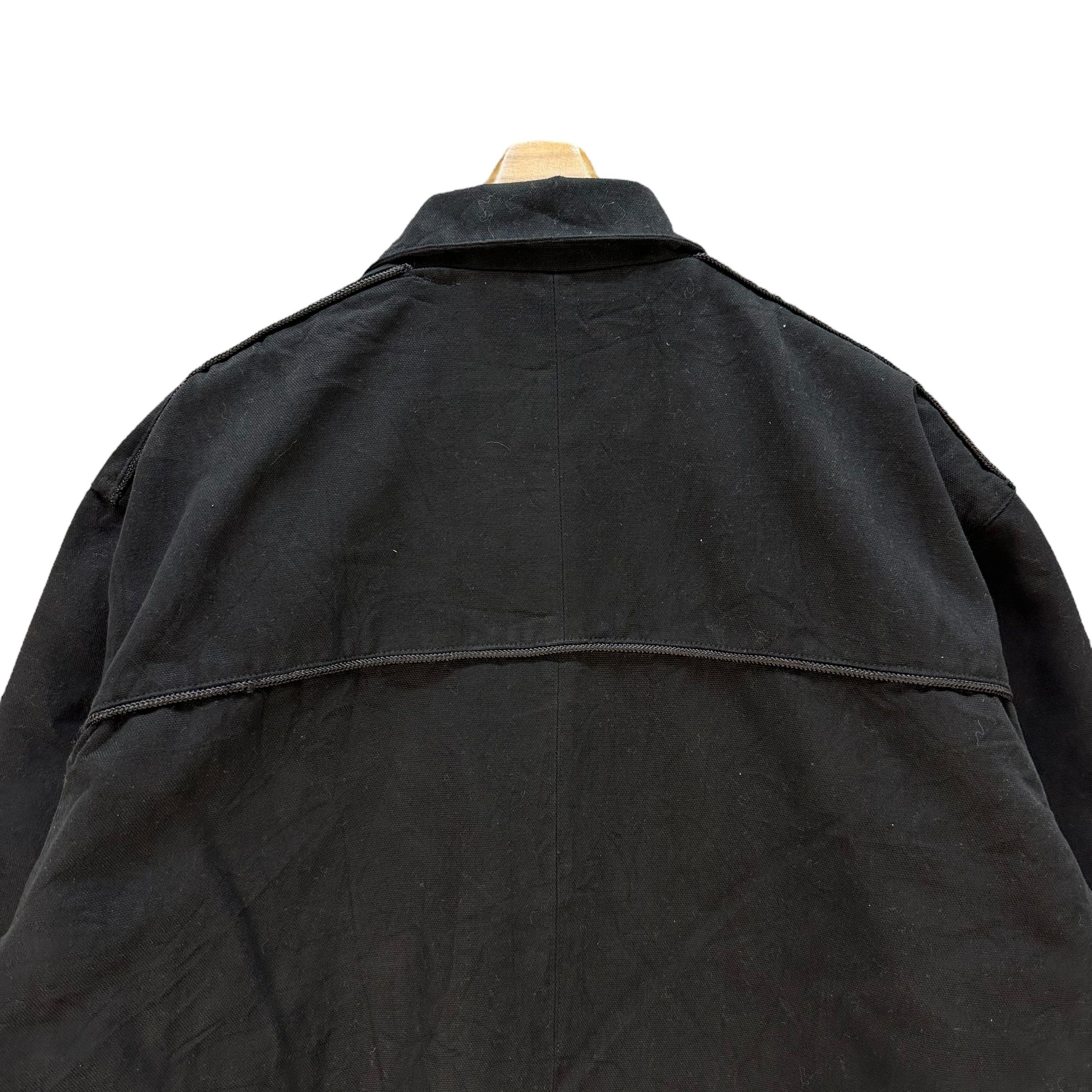 Vintage KNOCKOUT Workwear Duck Canvas Jacket Four Pocket #A79-1906 Size US L / EU 52-54 / 3 - 12 Thumbnail