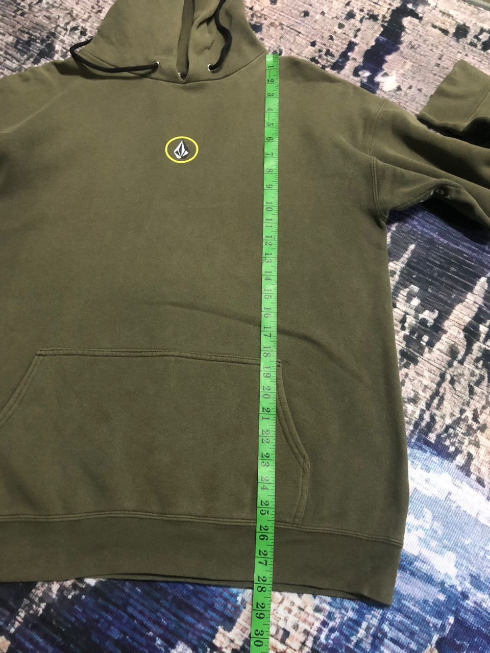 Volcom Vintage 90s Volcom Hoodie Fullover Center Logo Back Hit Size US M / EU 48-50 / 2 - 18 Thumbnail