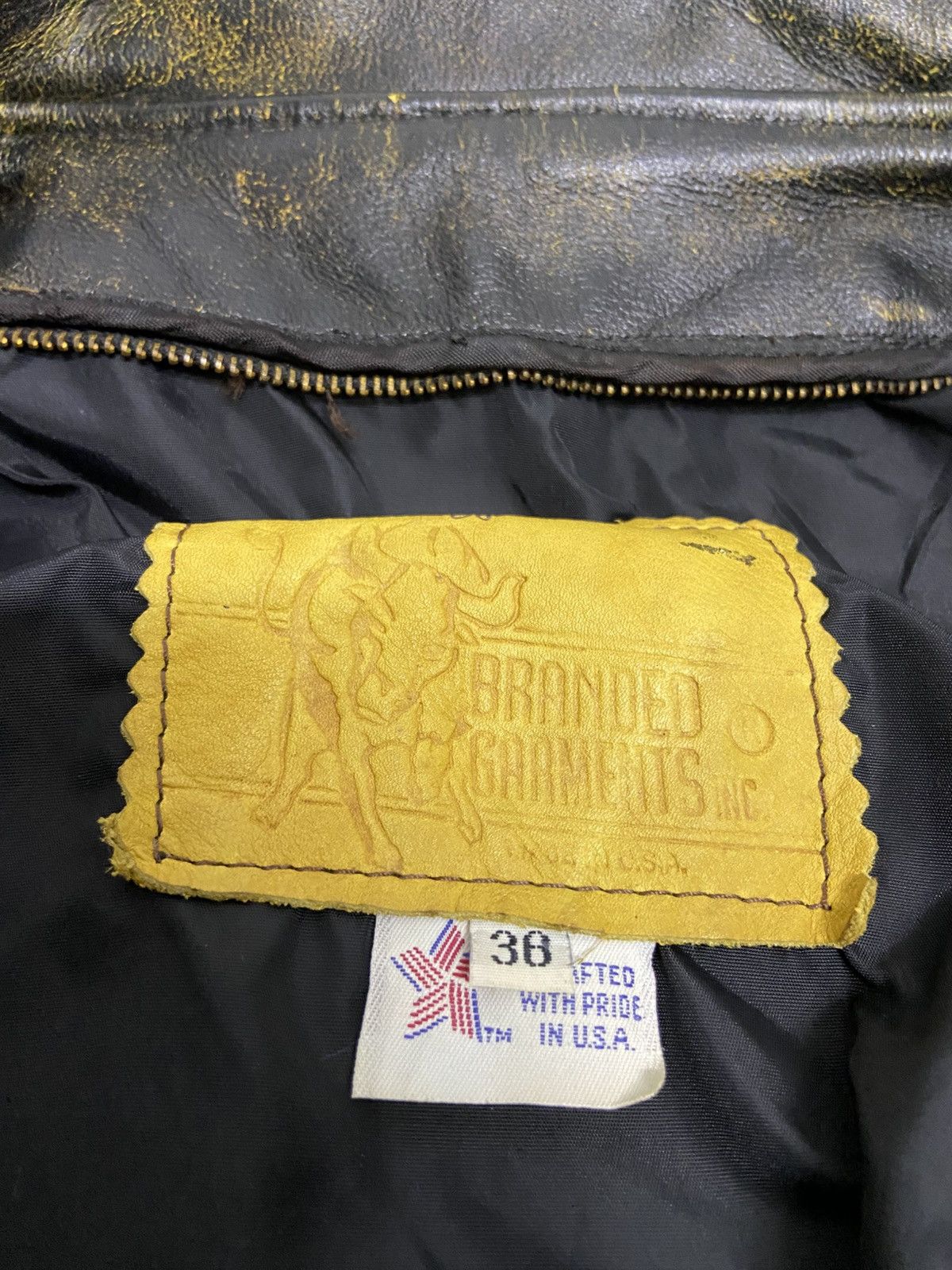 Branded Leather Branded Garments Inc Leather Care Racer Motorcycle jacket Size US S / EU 44-46 / 1 - 5 Thumbnail
