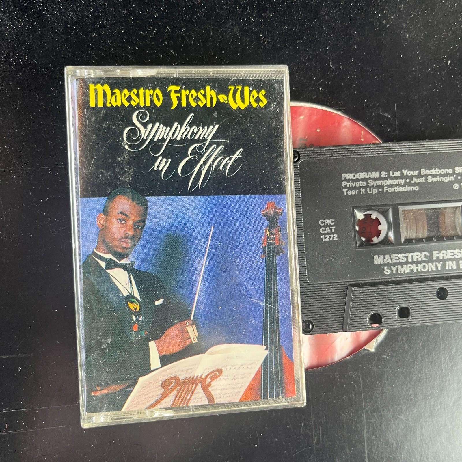 Other Maestro Fresh Wes Symphony In Effect Cassette 1989 LMR Size ONE SIZE - 2 Thumbnail