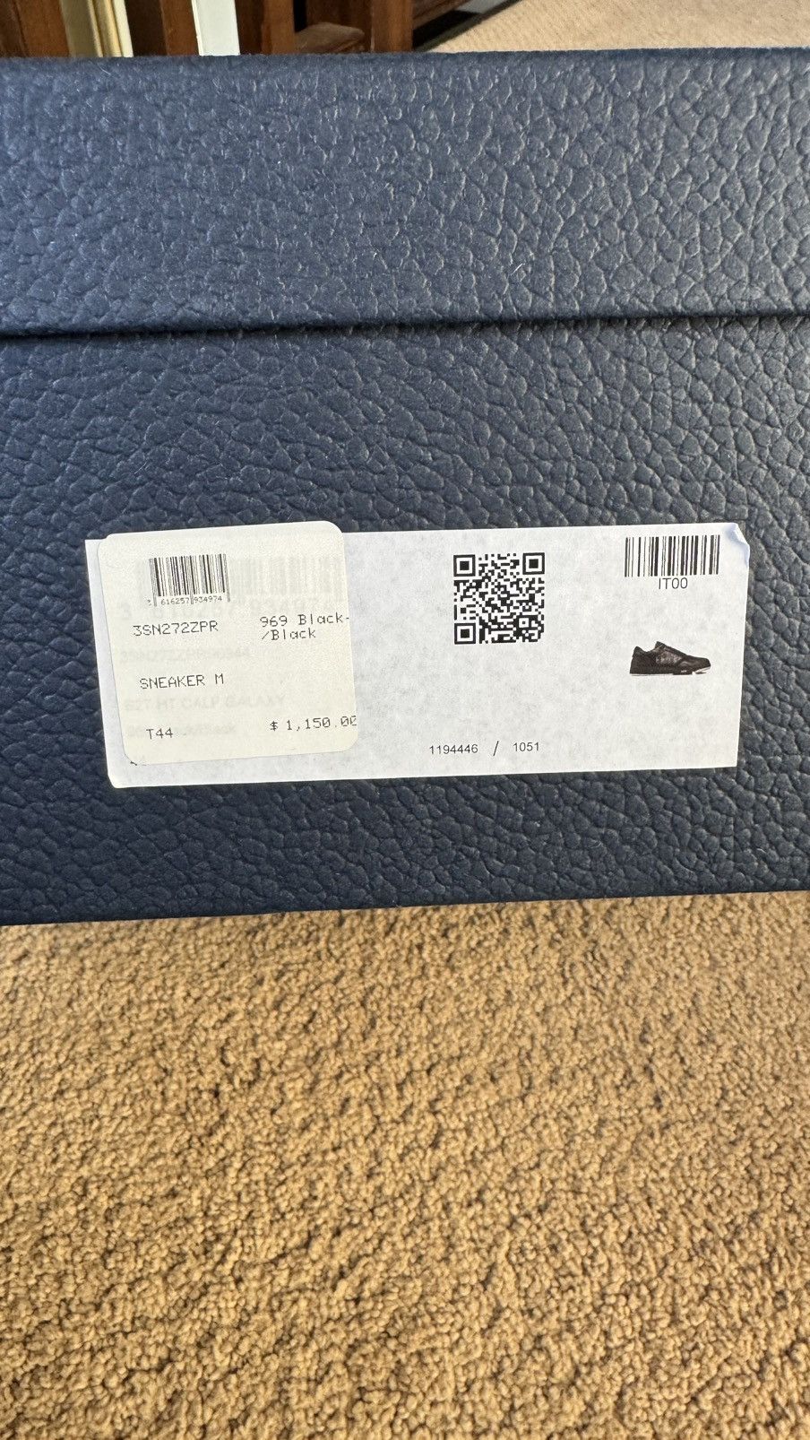Dior Dior B27 black size 45 (12) Size US 12 / EU 45 - 6 Thumbnail