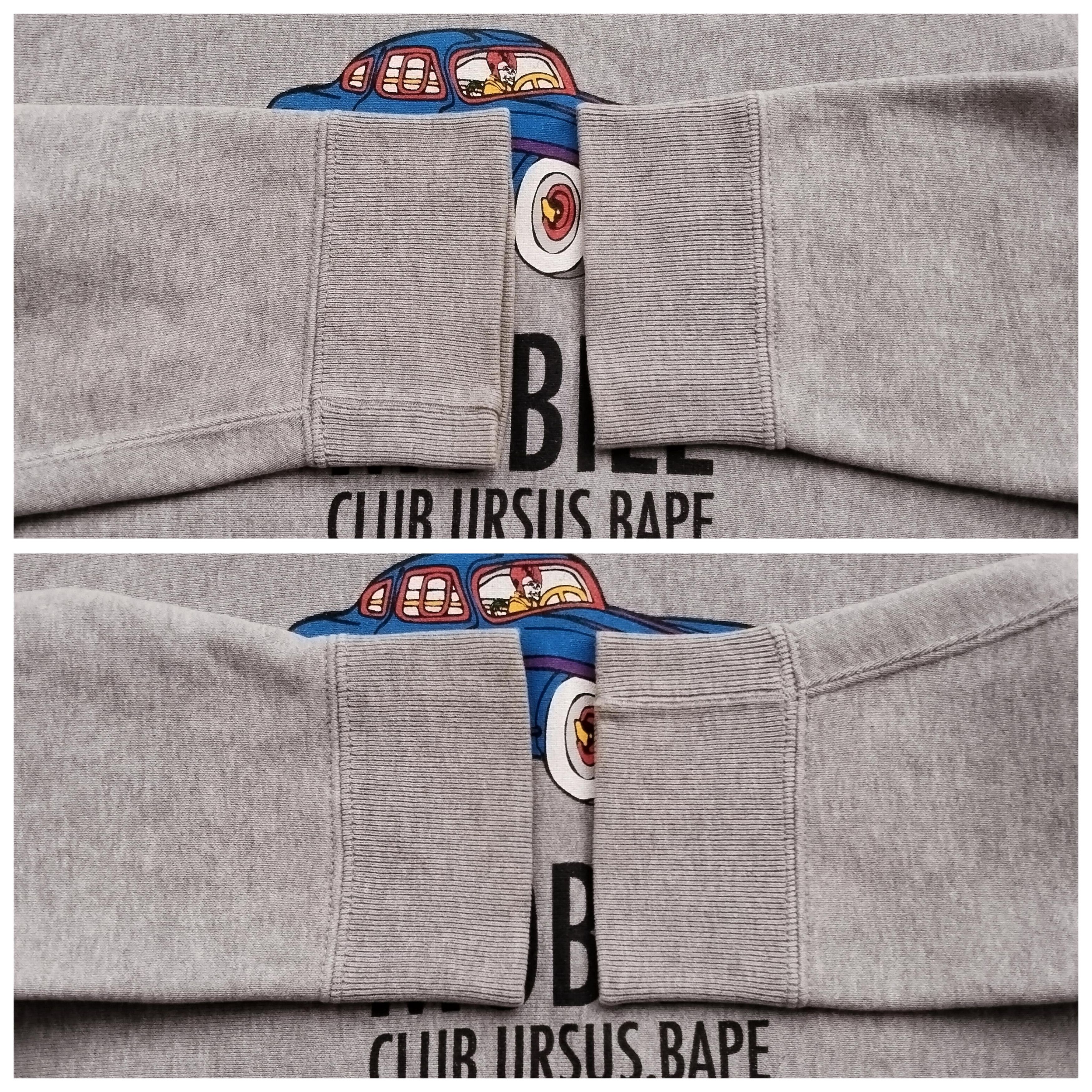 Bape Ursus Bape Pullover Hoodie (2009) Size US L / EU 52-54 / 3 - 4 Thumbnail