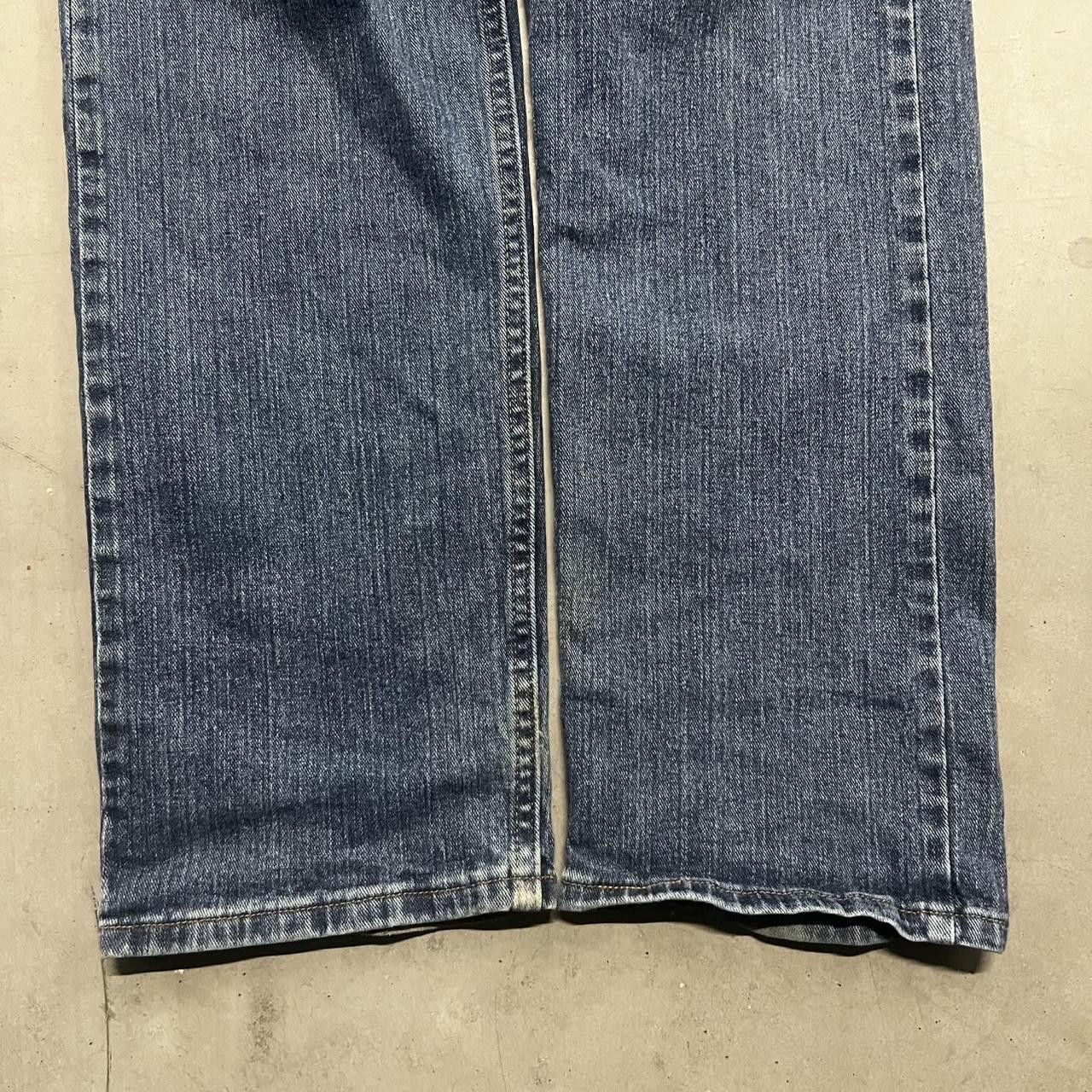 Japanese Brand × Vintage Vintage Y2K Grunge Workwear Medium Wash Style Denim Jeans! Size US 34 / EU 50 - 4 Thumbnail