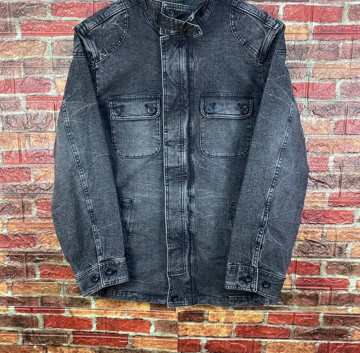 Japanese Brand RARE ROYAL HAREX AW1997 TOKYO DENIM CHORE JACKET VINTAGE Size US M / EU 48-50 / 2 - 2 Thumbnail