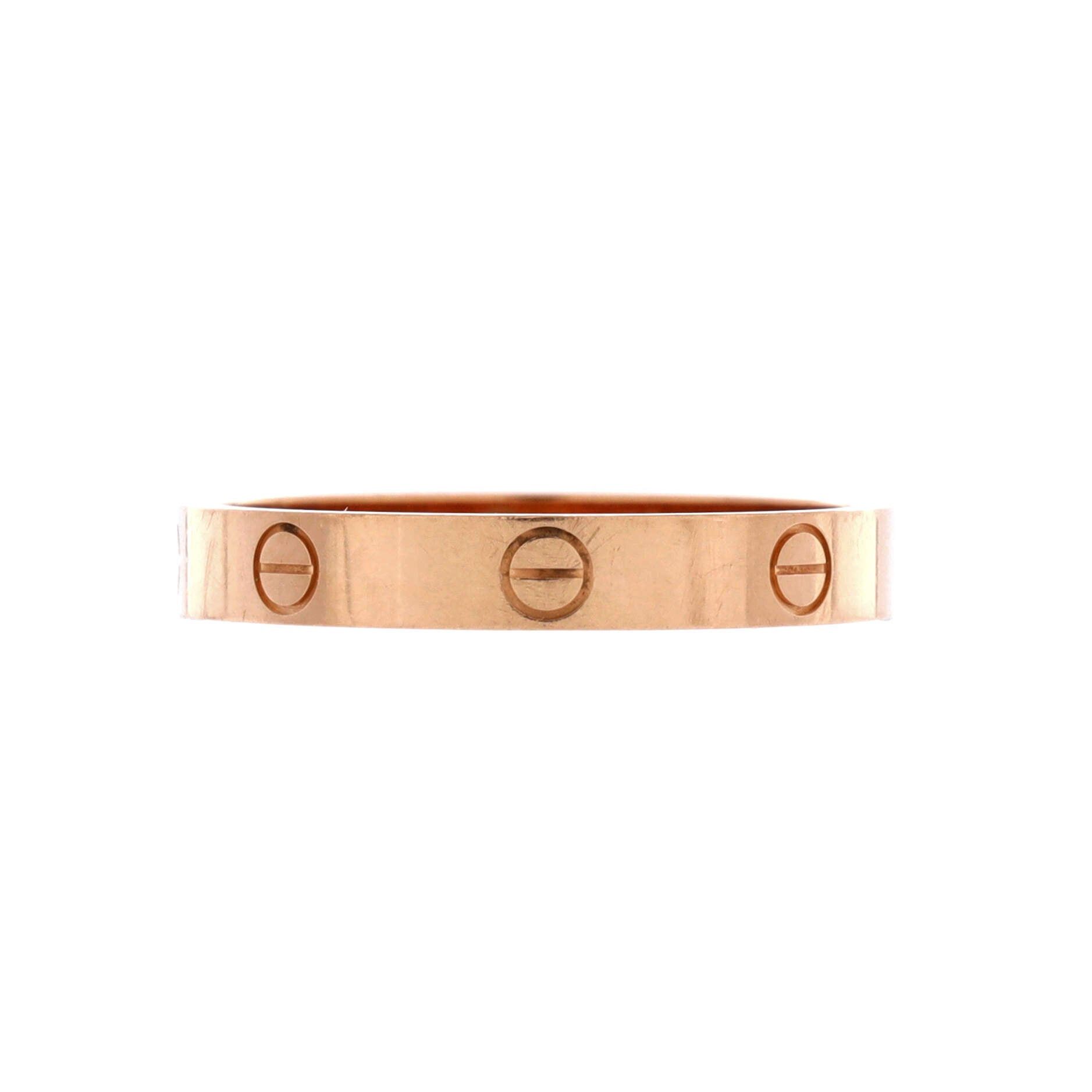 Cartier Love Wedding Band Ring Size ONE SIZE - 1 Thumbnail