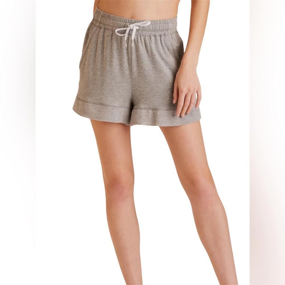 Designer ALALA HERON SHORTS Cozy Casual Women's French Terry Shorts Size 40" / US 18 - 1 Thumbnail