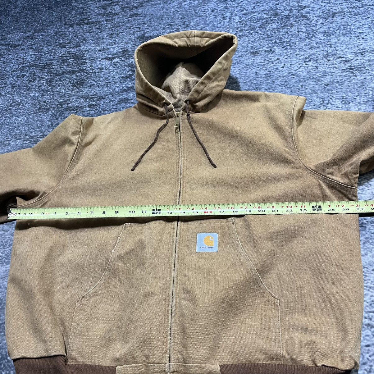 Carhartt VINTAGE 90s CARHARTT TAN BROWN WORKWEAR HOODED JACKET SZ XL Size US XL / EU 56 / 4 - 9 Thumbnail