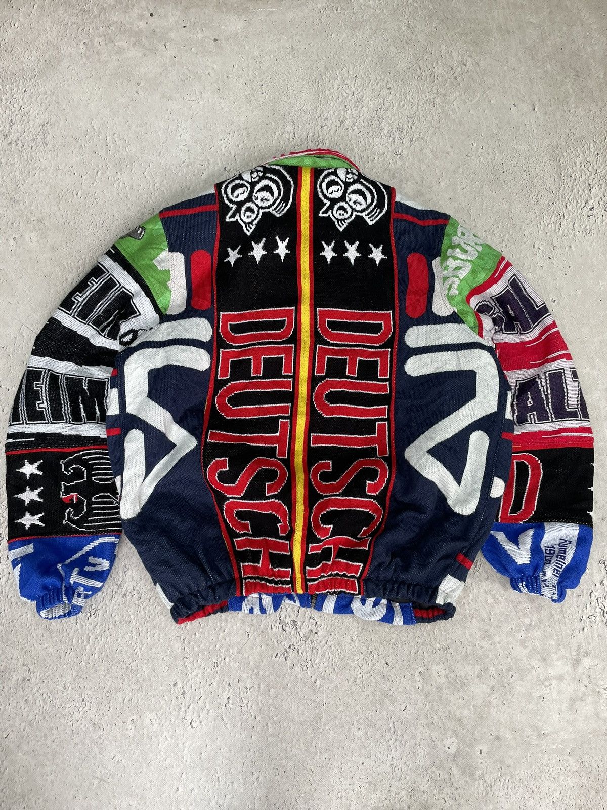 Other Rare custom Deutschland scarfs bomber jacket rare euro 2006 Size US L / EU 52-54 / 3 - 10 Thumbnail
