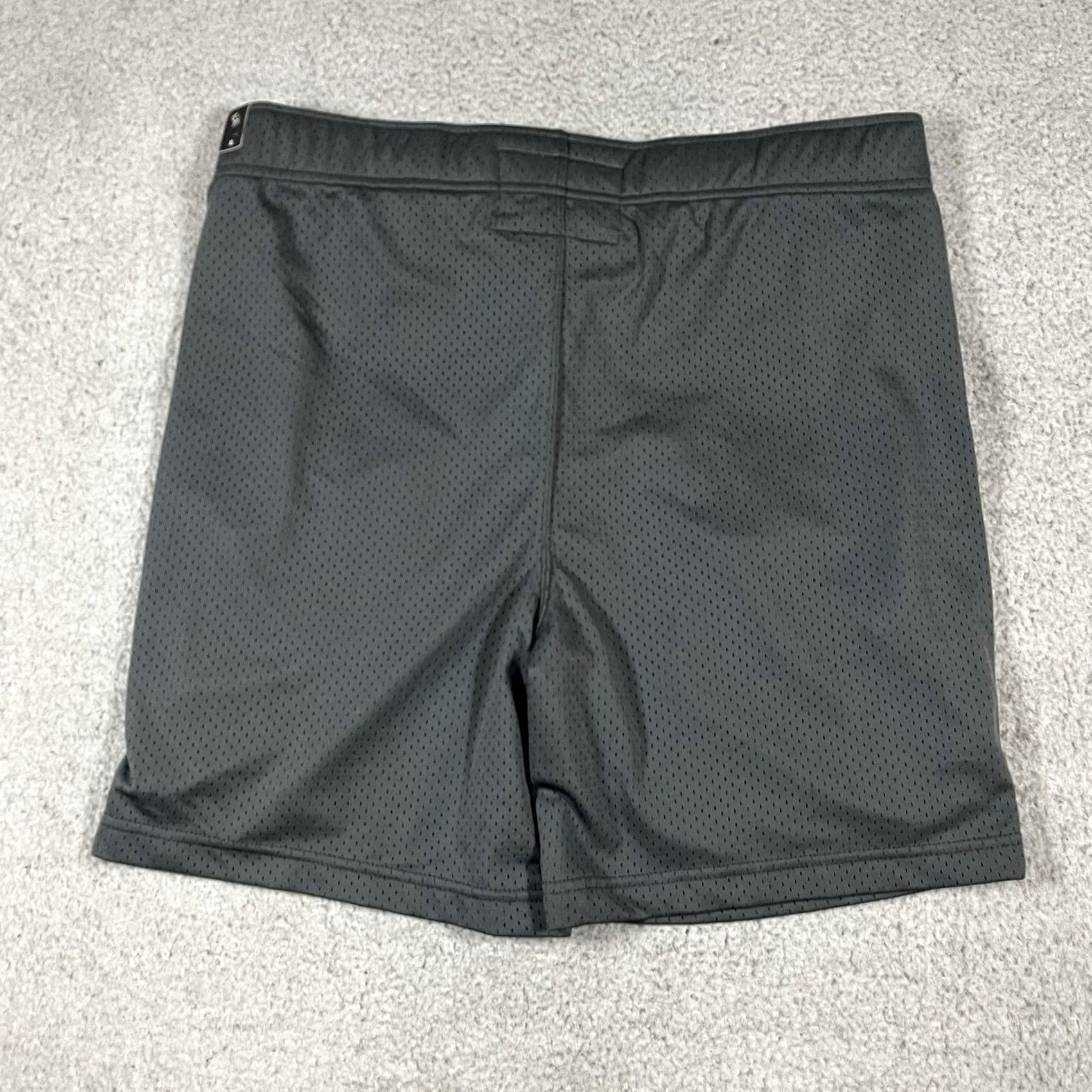 Abercrombie & Fitch Abercrombie & Fitch Shorts Mens XL Gray Basketball Athletic Gym Y2K Drawstring Size US 36 / EU 52 - 4 Thumbnail