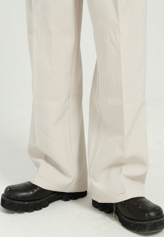 Designer × Japanese Brand Casual loose straight trend solid color trousers Size US 32 / EU 48 - 6 Thumbnail