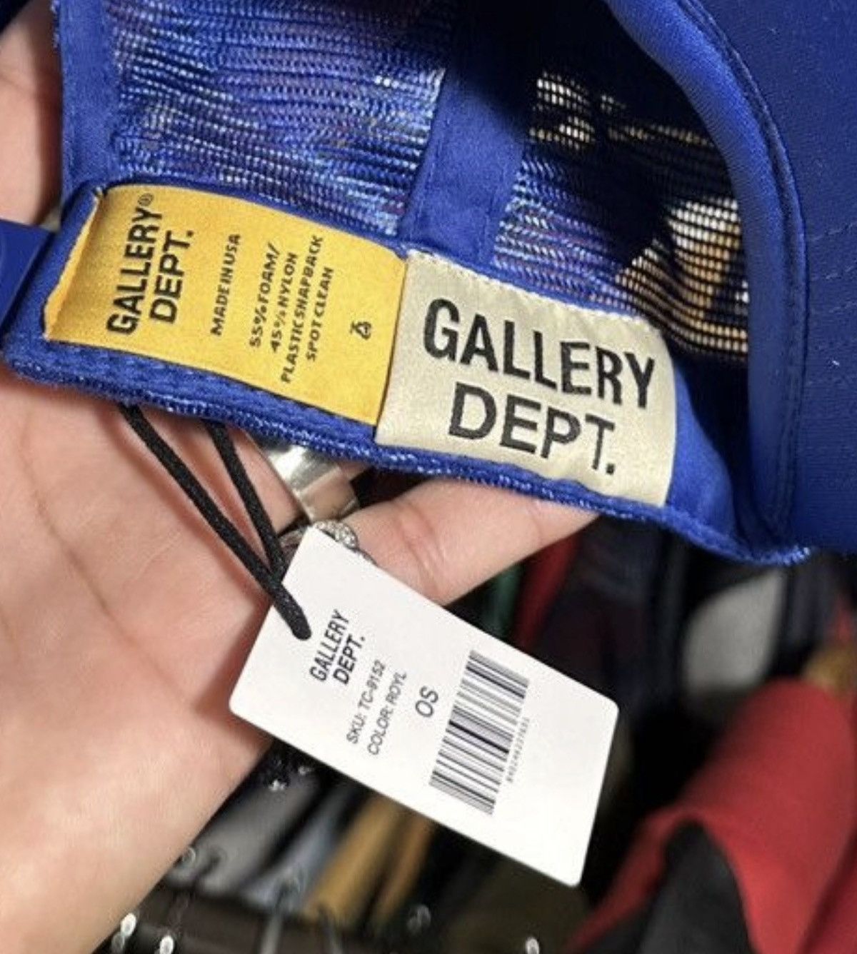 Gallery Dept. Gallery Dept trucker hat snap back Size ONE SIZE - 6 Thumbnail