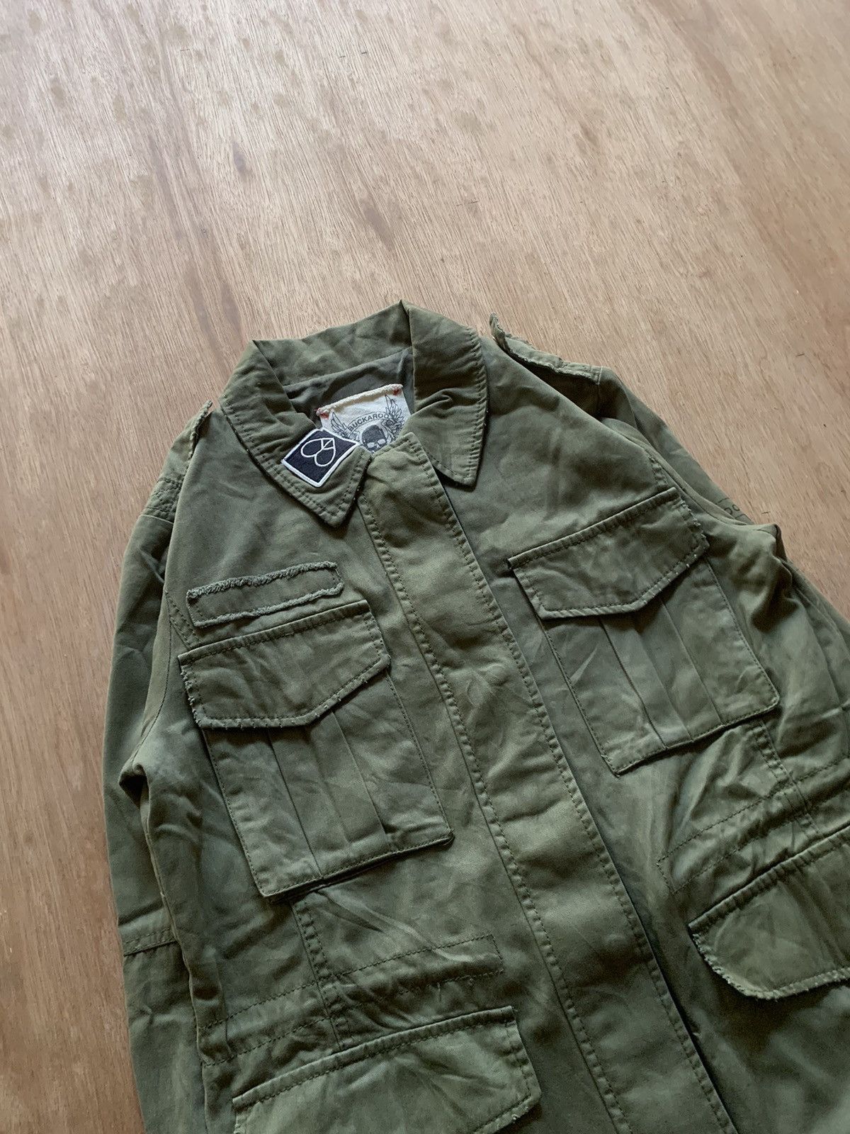 Alpha Industries Parkas Buckaroo vintage 1950 army military khaki Size US S / EU 44-46 / 1 - 2 Thumbnail