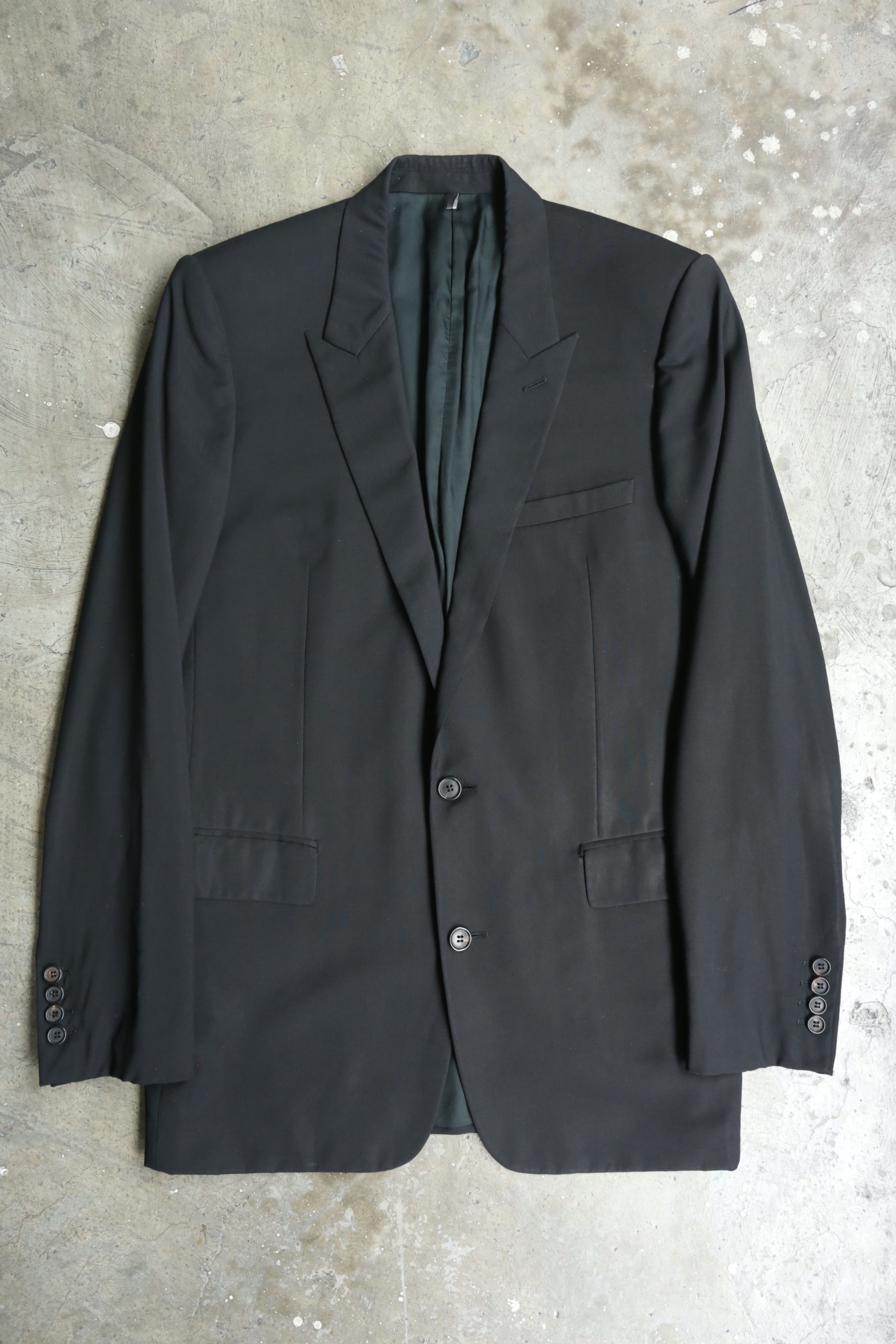 Dior Dior - Hedi Slimane - S/S 05 - Peak-Lapel 2B Blazer Size 52S - 1 Thumbnail