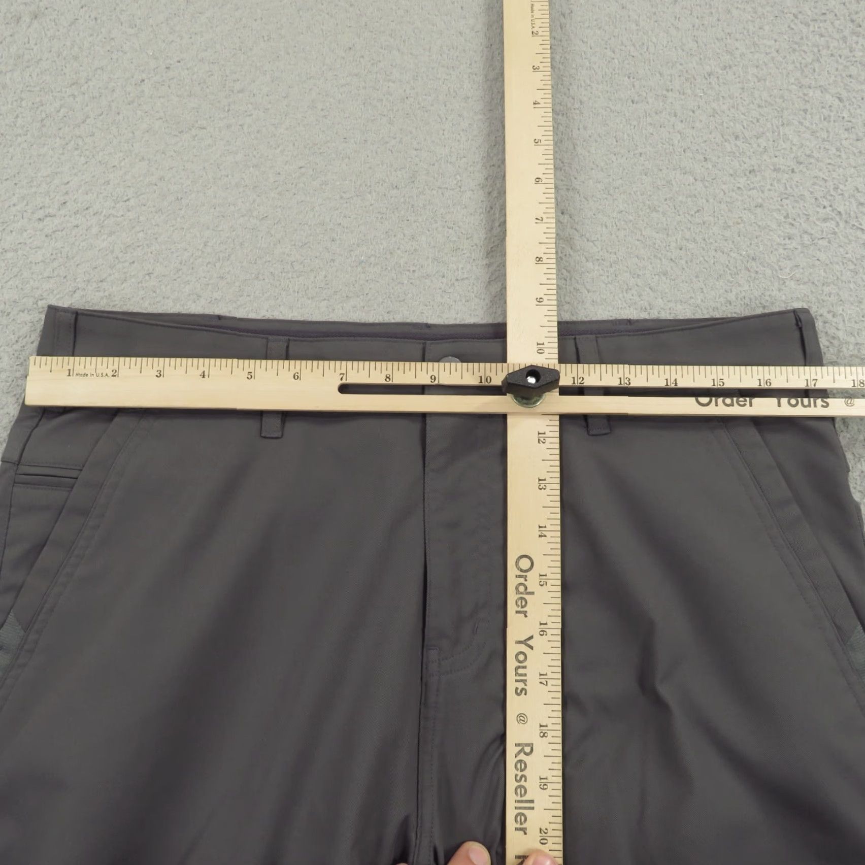 Vintage Jack Archer Pants Mens 33x34 Jetsetter Charcoal Grey Travel Slim Fit Chinos Flex Jeans? Size US 33 - 7 Thumbnail