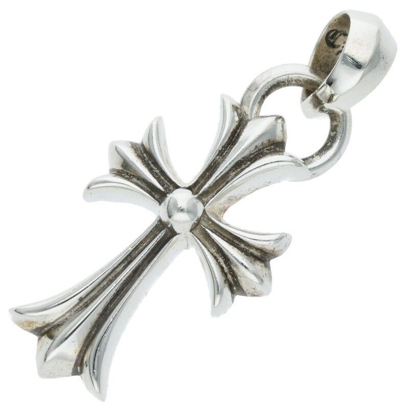 Chrome Hearts Small CH Cross Pendant w Bale | Grailed