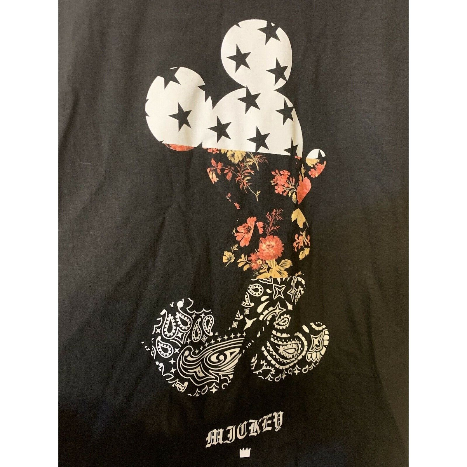 NEFF New Disney NEFF MICKEY M28 Men’s Sz M T-SHIRT Black NWT Size US M / EU 48-50 / 2 - 6 Thumbnail