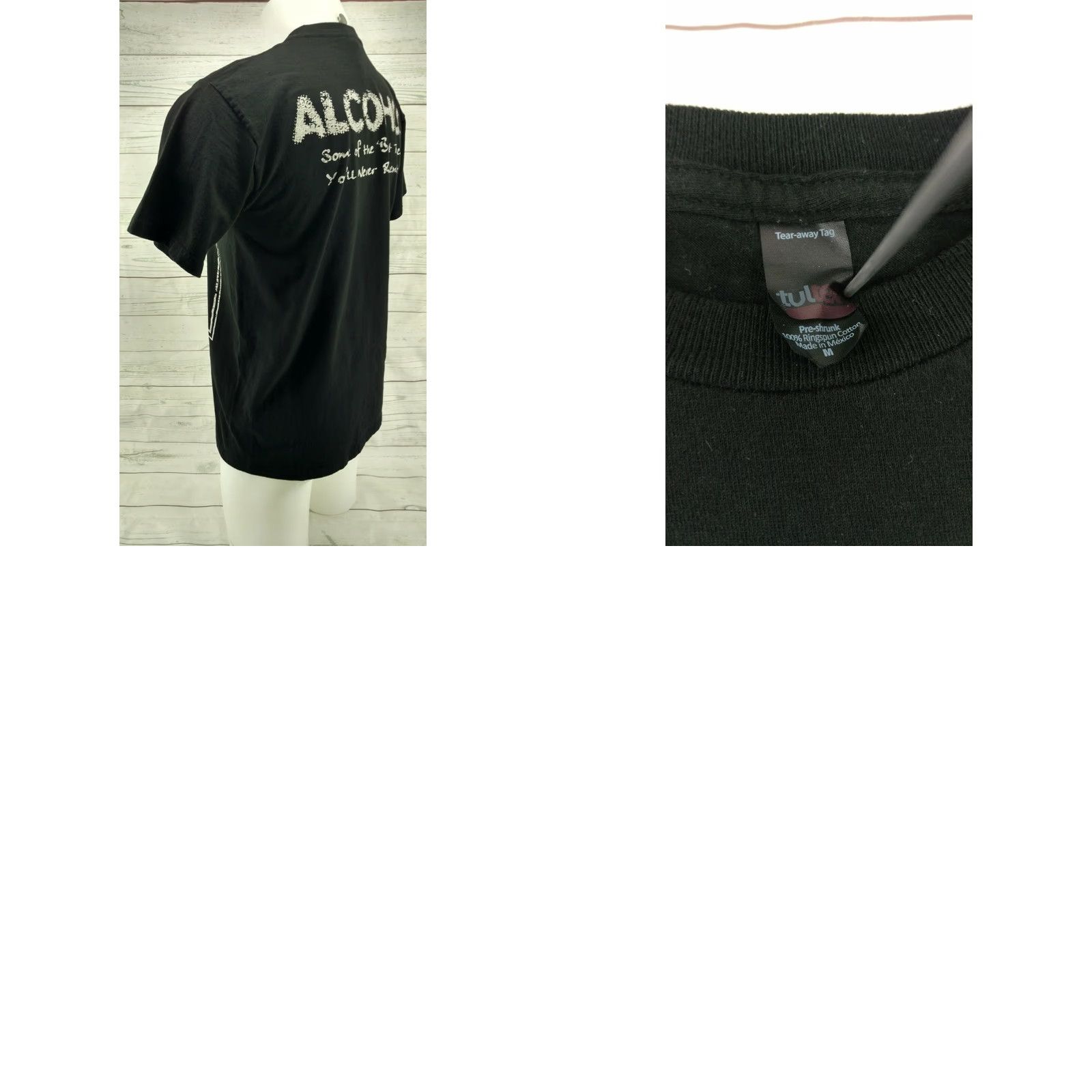 Tultex Brad Paisley Shirt Adult Medium Black 2018 Weekend Warrior World Tour Mens Shirt Size US M / EU 48-50 / 2 - 8 Thumbnail