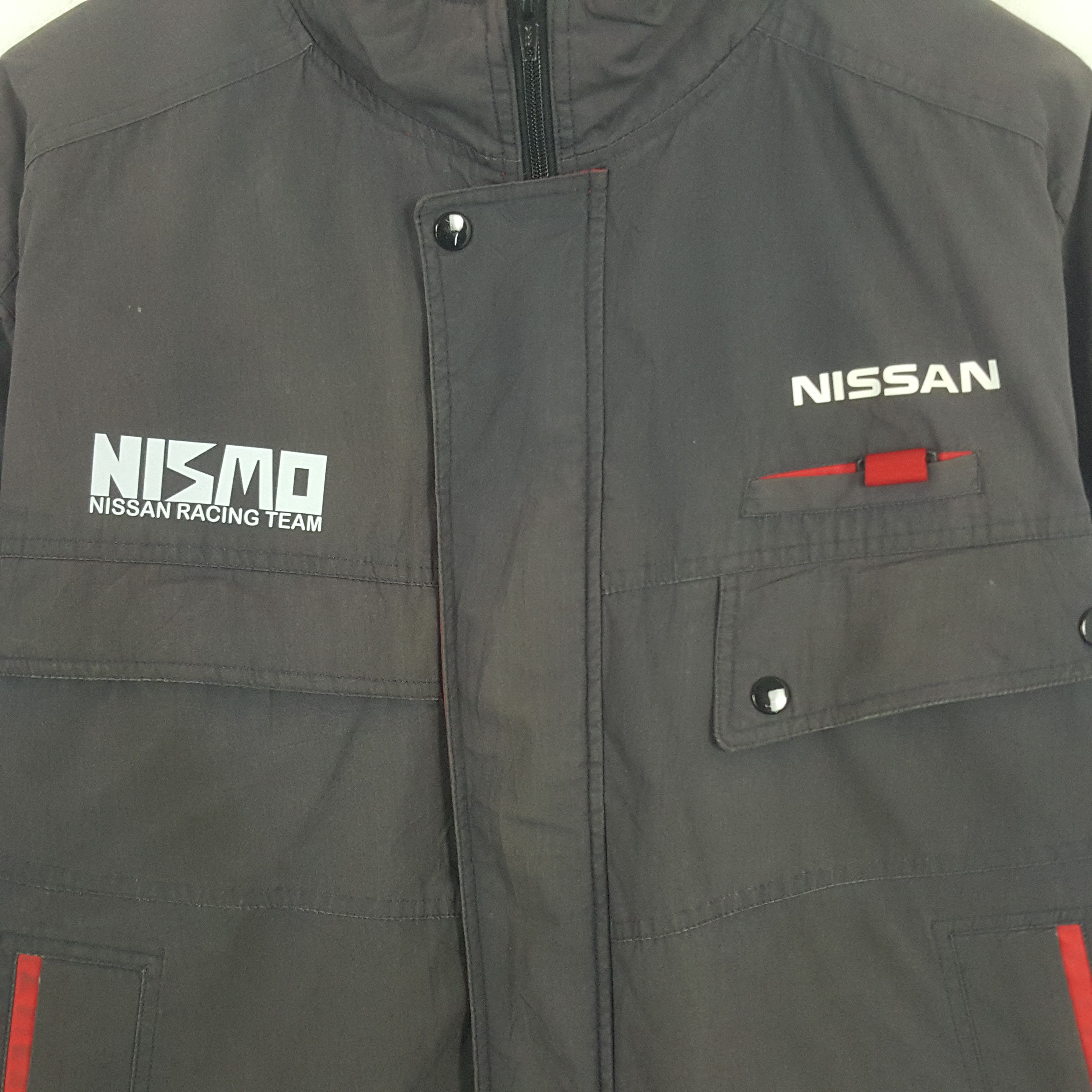 Vintage Vintage Nissan Racing Team Custom Bomber Sport Jacket Size US L / EU 52-54 / 3 - 4 Thumbnail