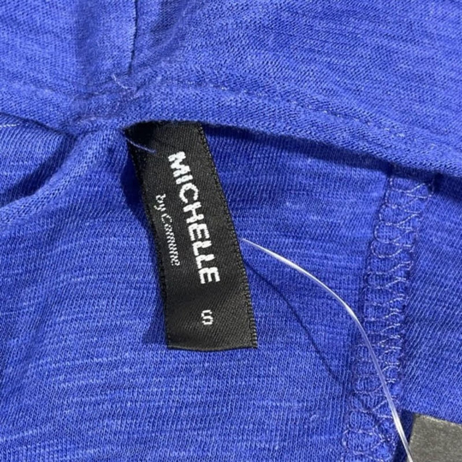 Other Michelle by Comune Royal Blue Strappy Back Swing Dress NWT Size S / US 4 / IT 40 - 4 Thumbnail