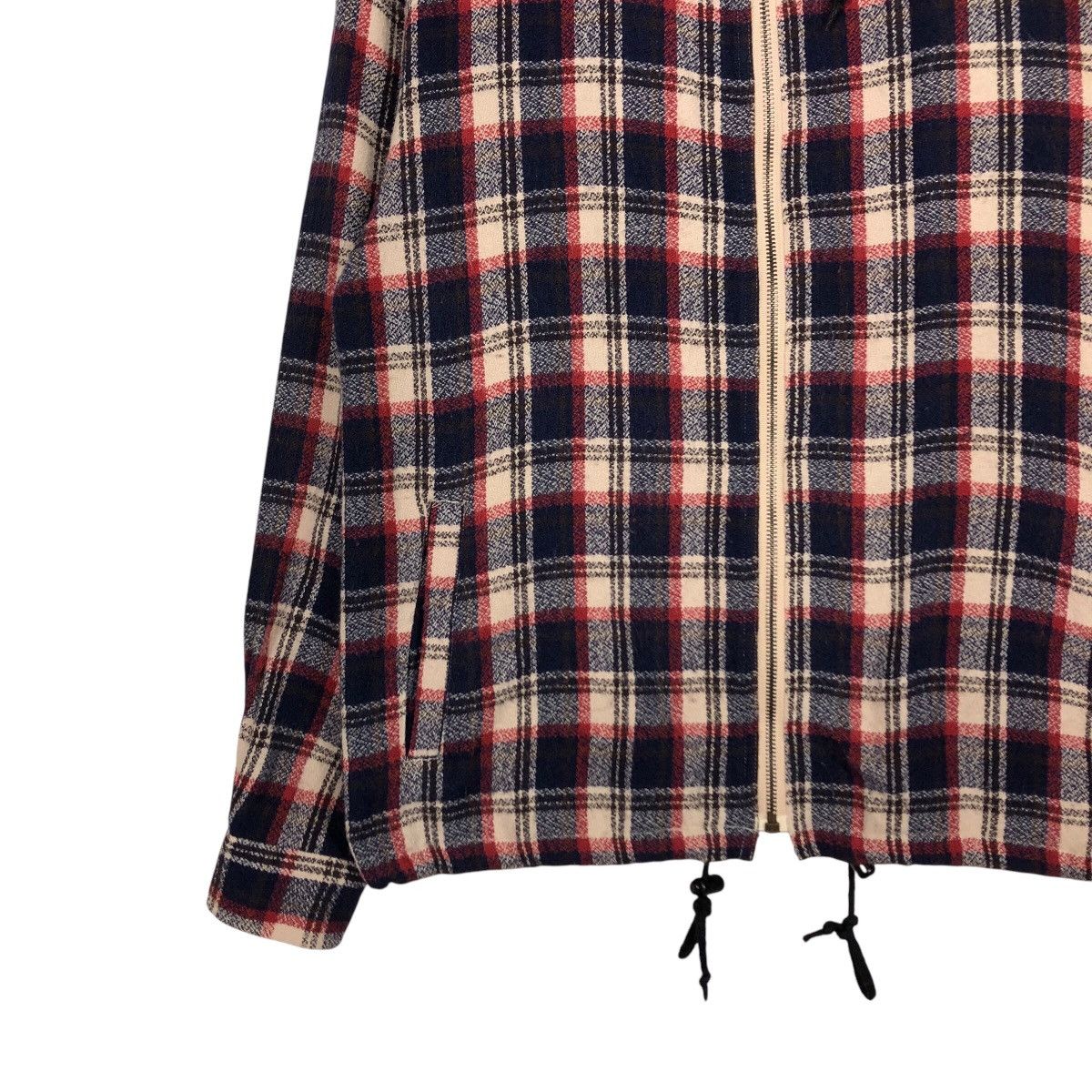 Japanese Brand 📌Vintage Zipper Biker Jacket Collins Tartan Issey Miyake Size US S / EU 44-46 / 1 - 5 Thumbnail