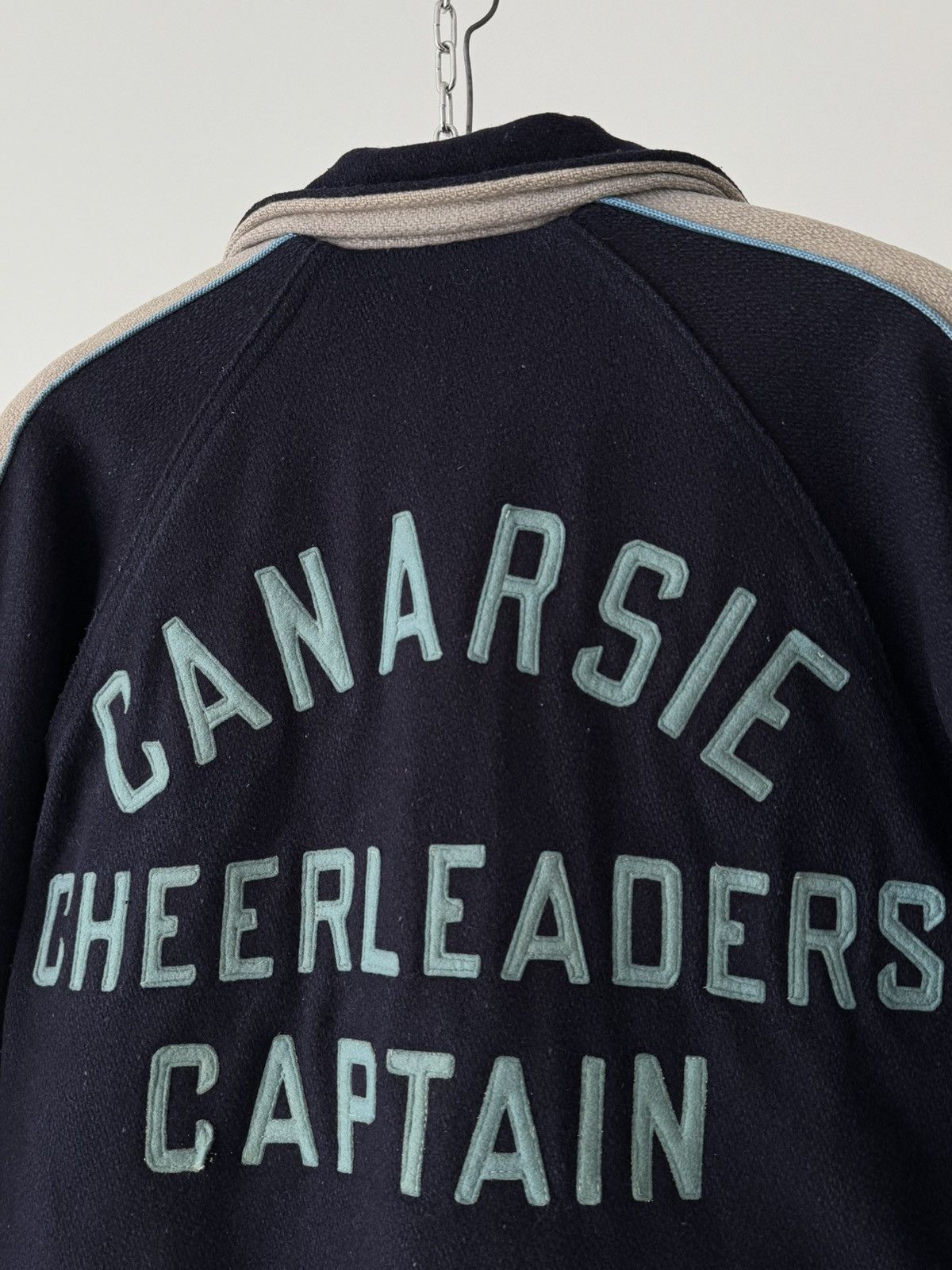 NFL × Vintage 1960s Vintage ‘Canarsie NY’ Cheerleaders Varsity Wool Jacket Size US XS / EU 42 / 0 - 3 Thumbnail