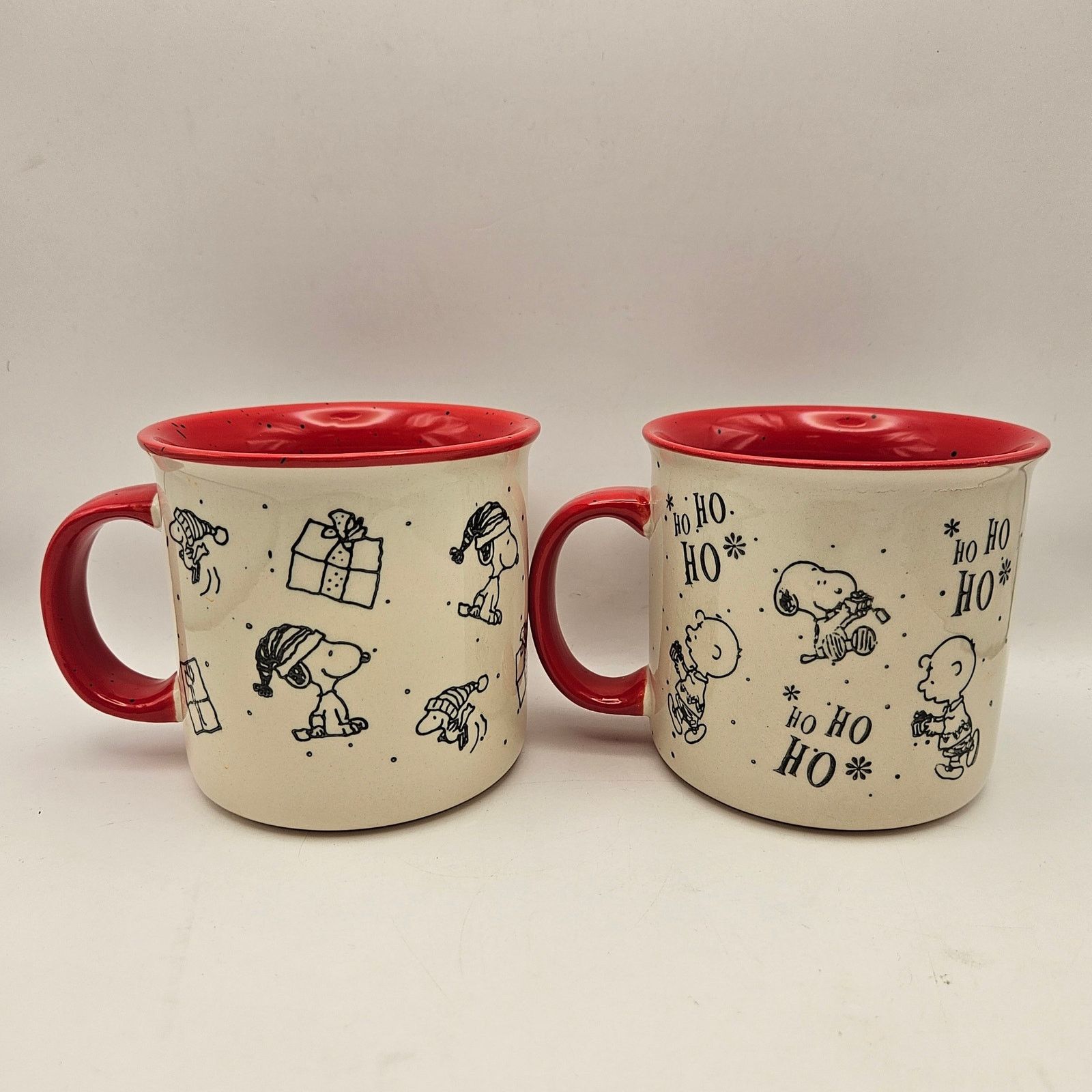 Other LOT OF 2 - GIBSON OVERSEAS PEANUTS MUG CREAM WHITE RED NWOT Size ONE SIZE - 2 Thumbnail