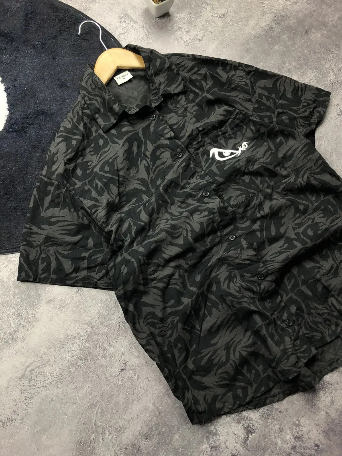 No Fear NO FEAR x H&M Monogram Logo Black Shirt Skateboarding Style Size US XS / EU 42 / 0 - 3 Thumbnail
