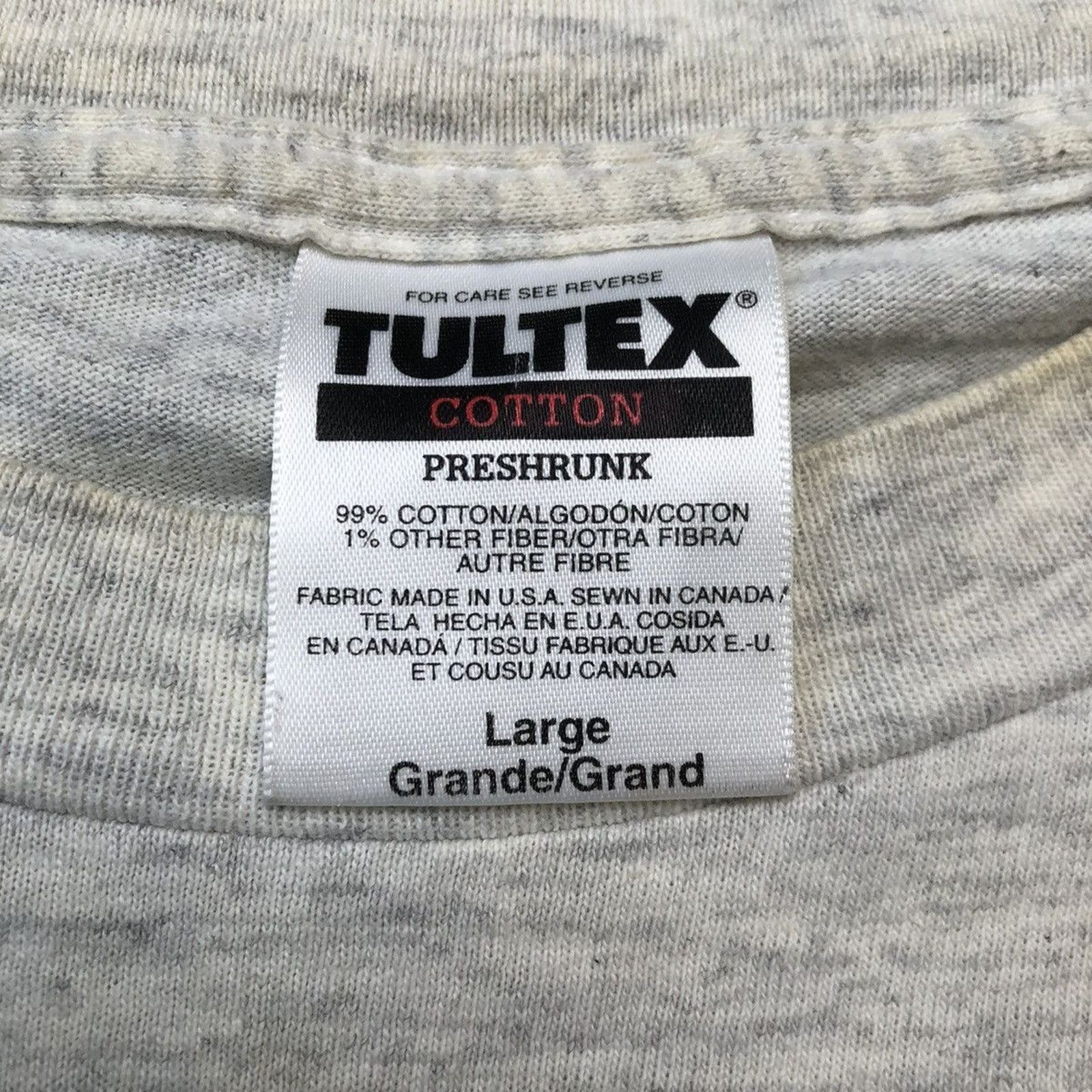 Vintage Vintage 90s Tultex Bald Eagle T Shirt USA Nature Animal Tee Size US L / EU 52-54 / 3 - 9 Thumbnail