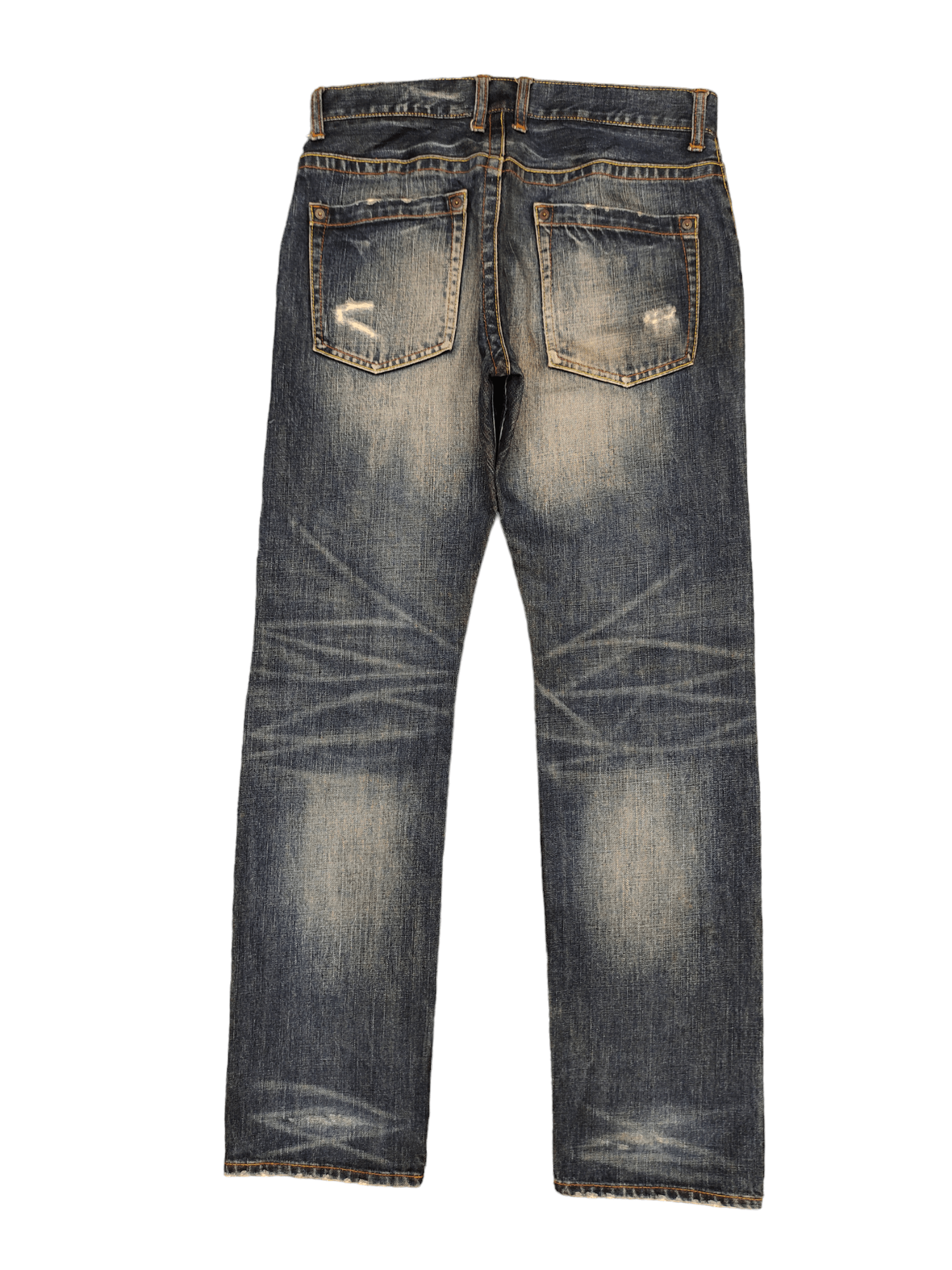 Kapital Vintage Y2k Takeo Kikuchi Repaired Jeans Undercover Style Size US 32 / EU 48 - 12 Thumbnail