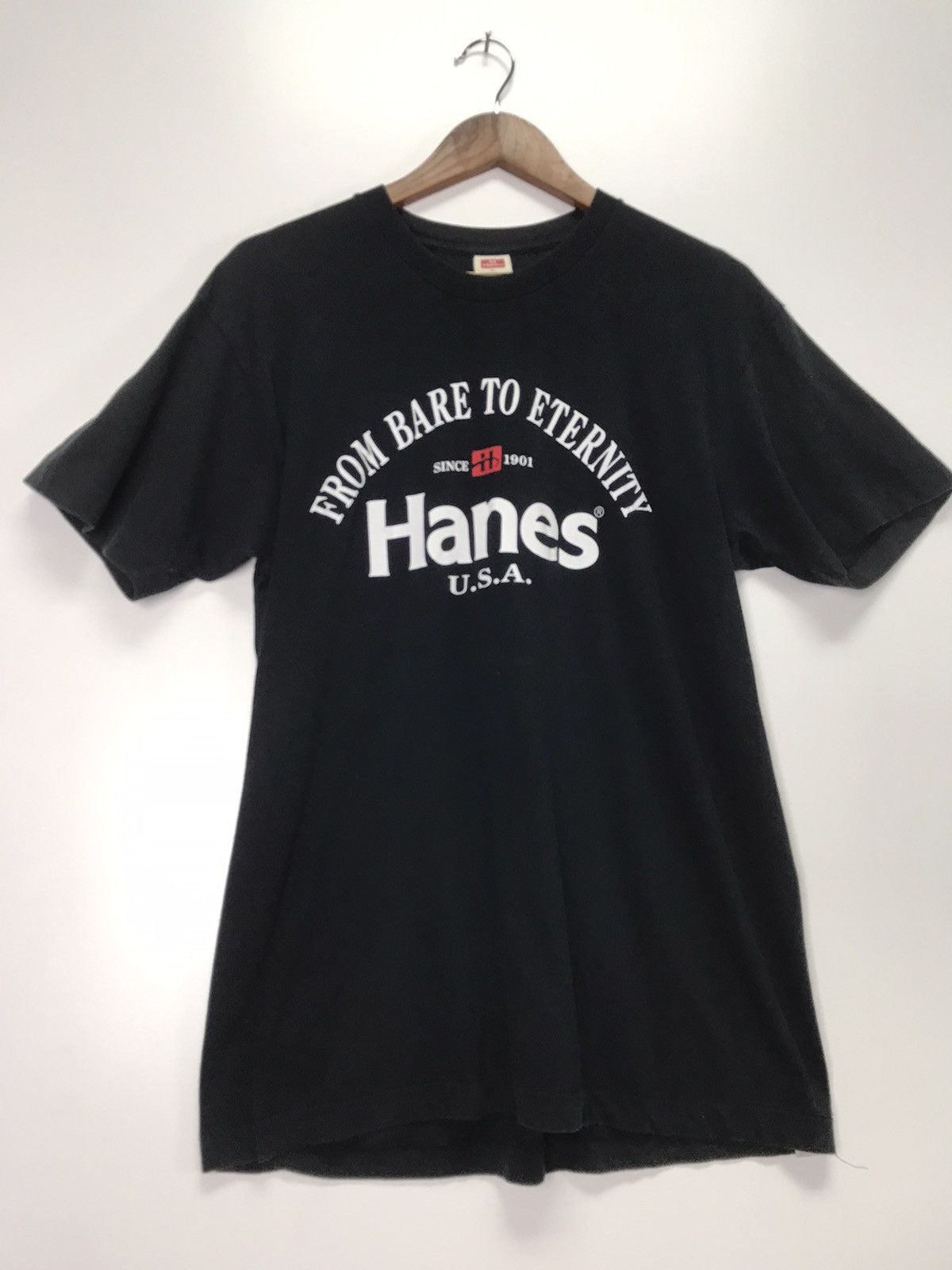 Hanes × Vintage Vintage Hanes USA tee Size US L / EU 52-54 / 3 - 2 Thumbnail