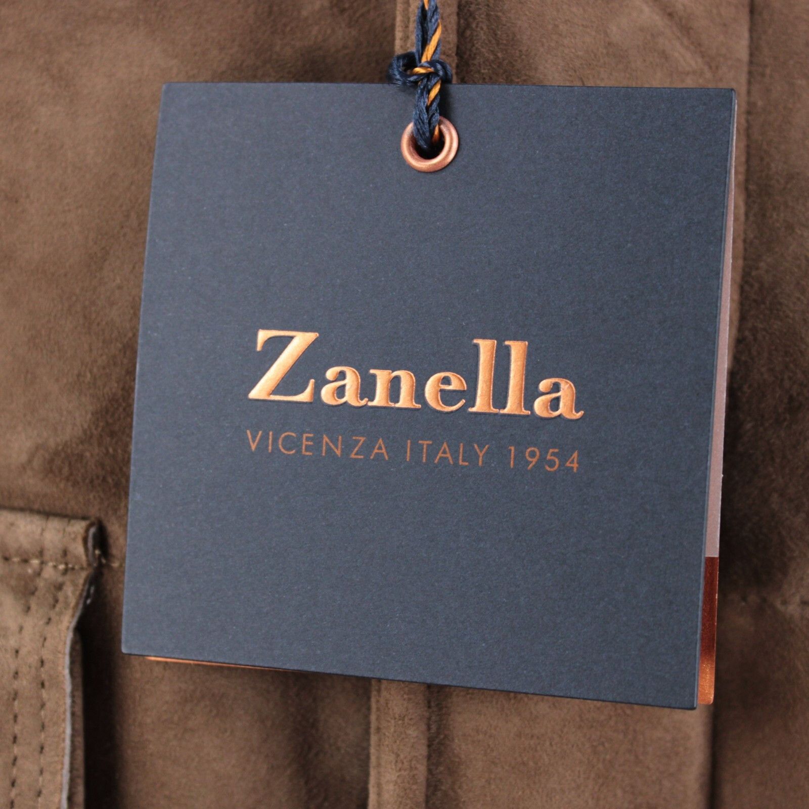 Zanella Zanella Jacket Size M US In Brown Wool & Suede Size US M / EU 48-50 / 2 - 3 Thumbnail