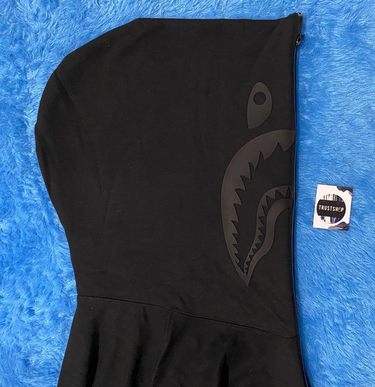 Bape Bape Shark Fullzip Hoodie Black Size US XL / EU 56 / 4 - 7 Thumbnail