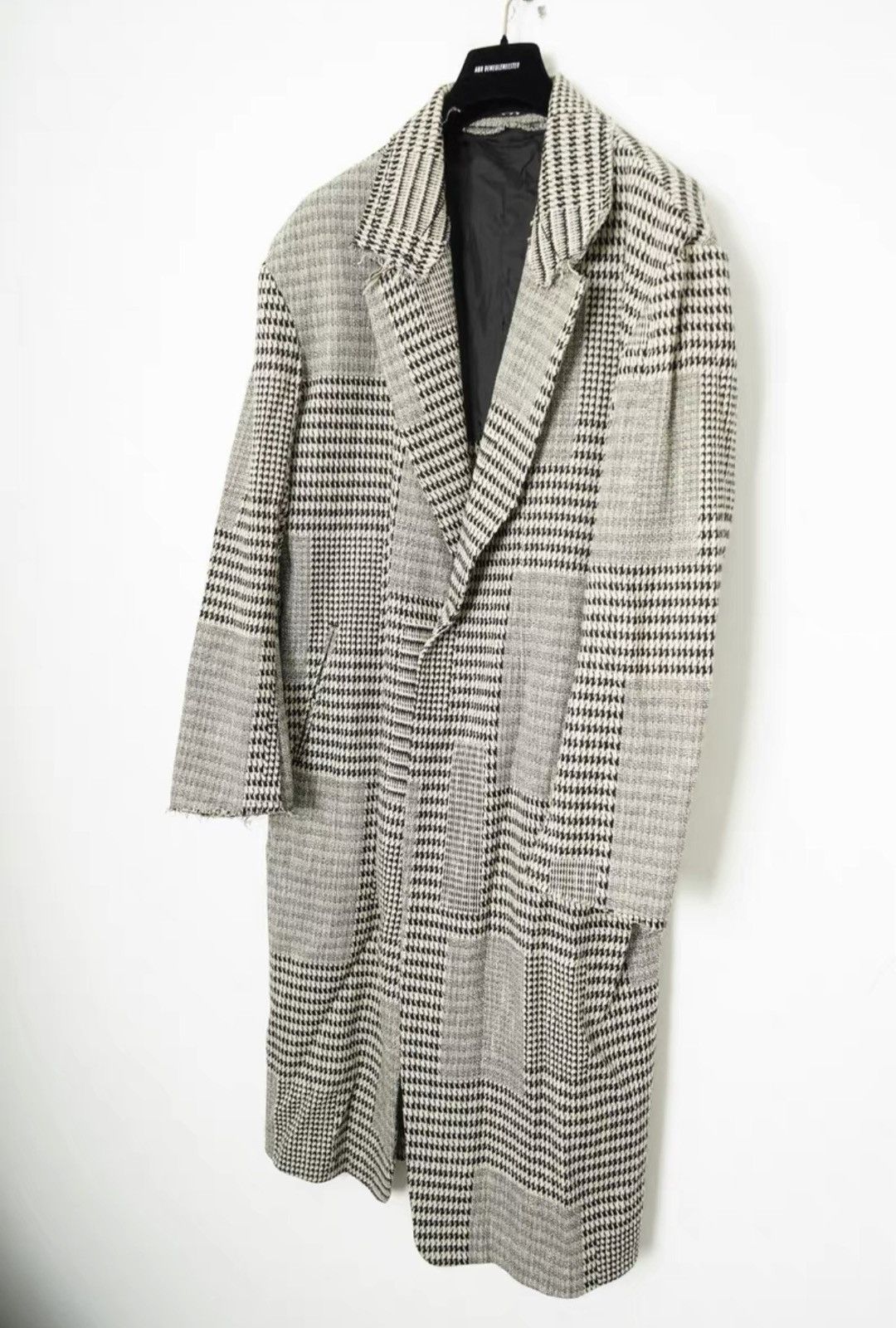 Yohji Yamamoto Yohji Yamamoto Artisanal Distressed Patchwork Wool Coat Size US M / EU 48-50 / 2 - 3 Thumbnail