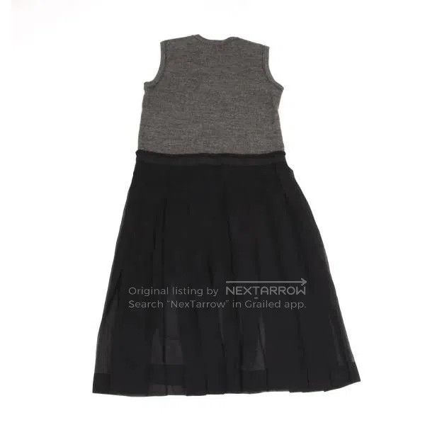 Comme des Garcons Comme Des Garcons Gray vintage design knit dress Size S / US 4 / IT 40 - 2 Thumbnail