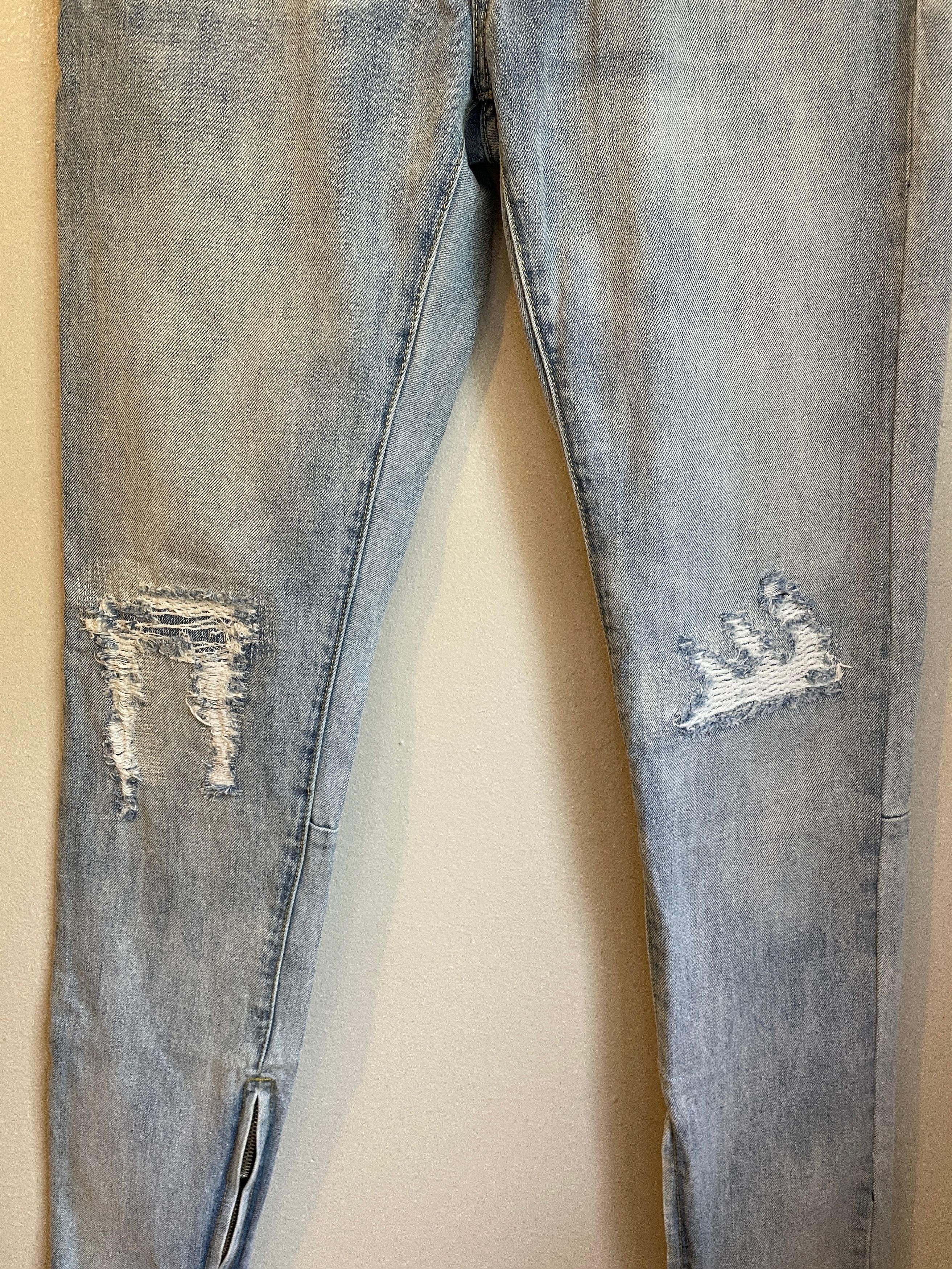 MNML MNML motorcycle biker Jeans Size US 32 / EU 48 - 3 Thumbnail