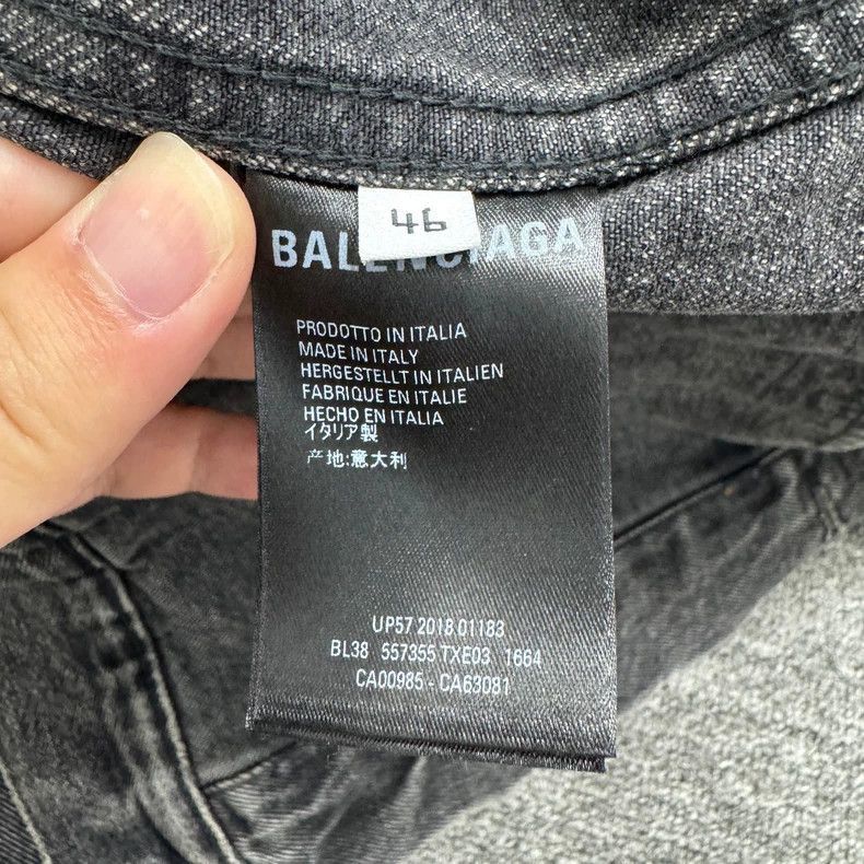 Balenciaga Balenciaga washed denim vest Size US L / EU 52-54 / 3 - 4 Thumbnail