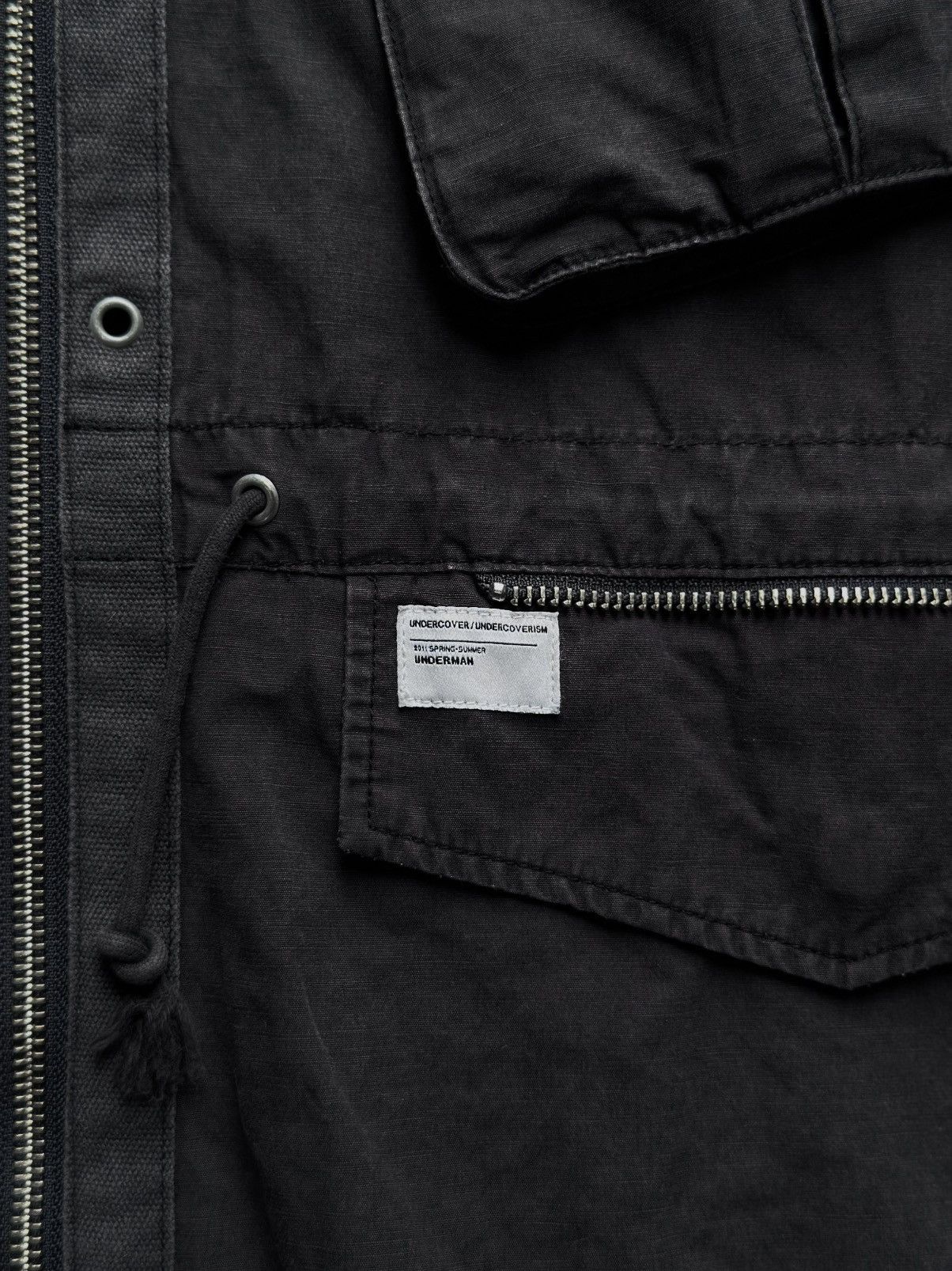 Undercover UNDERCOVER “UNDERMAN” TACTICAL HOODED CARGO JACKET Size US M / EU 48-50 / 2 - 12 Thumbnail