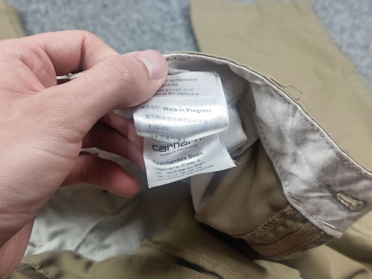 Carhartt Carhartt Wip Tander Beige Canvas Trouser Pants Vintage Style Size US 32 / EU 48 - 14 Thumbnail