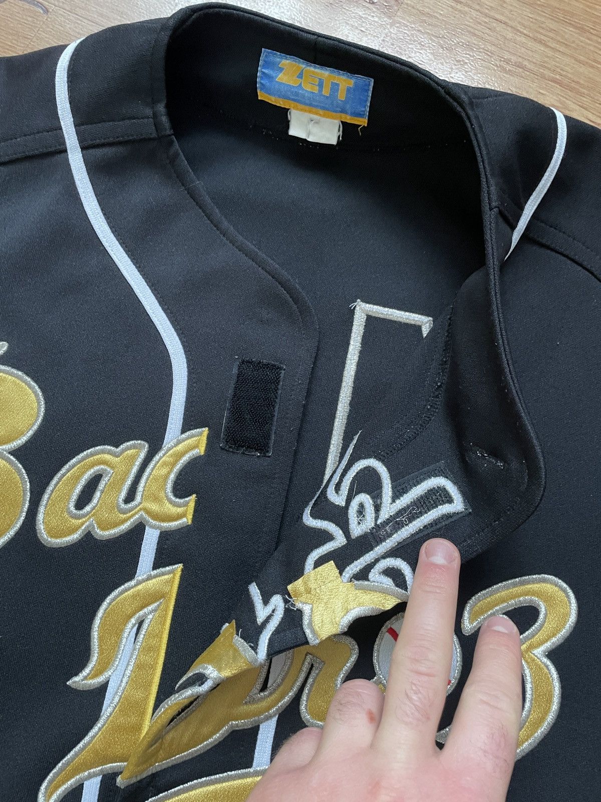 Vintage Vintage Back Drob Zett #13 Black Jersey Size US S / EU 44-46 / 1 - 4 Thumbnail