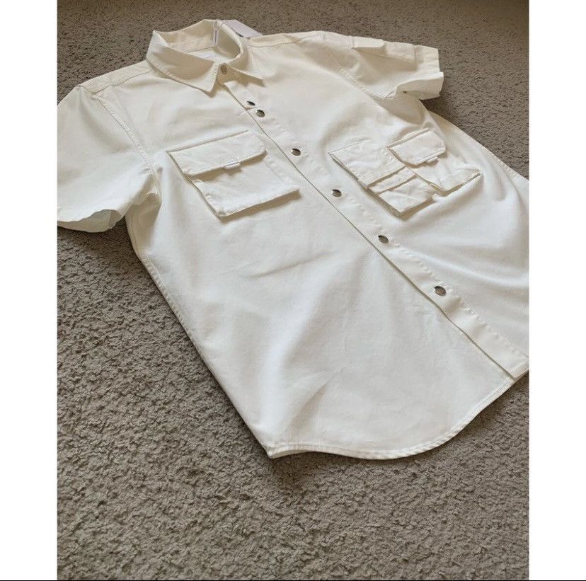 Helmut Lang HELMUT LANG CARGO MILITARY SS SHIRT-JACKET Size US S / EU 44-46 / 1 - 9 Thumbnail